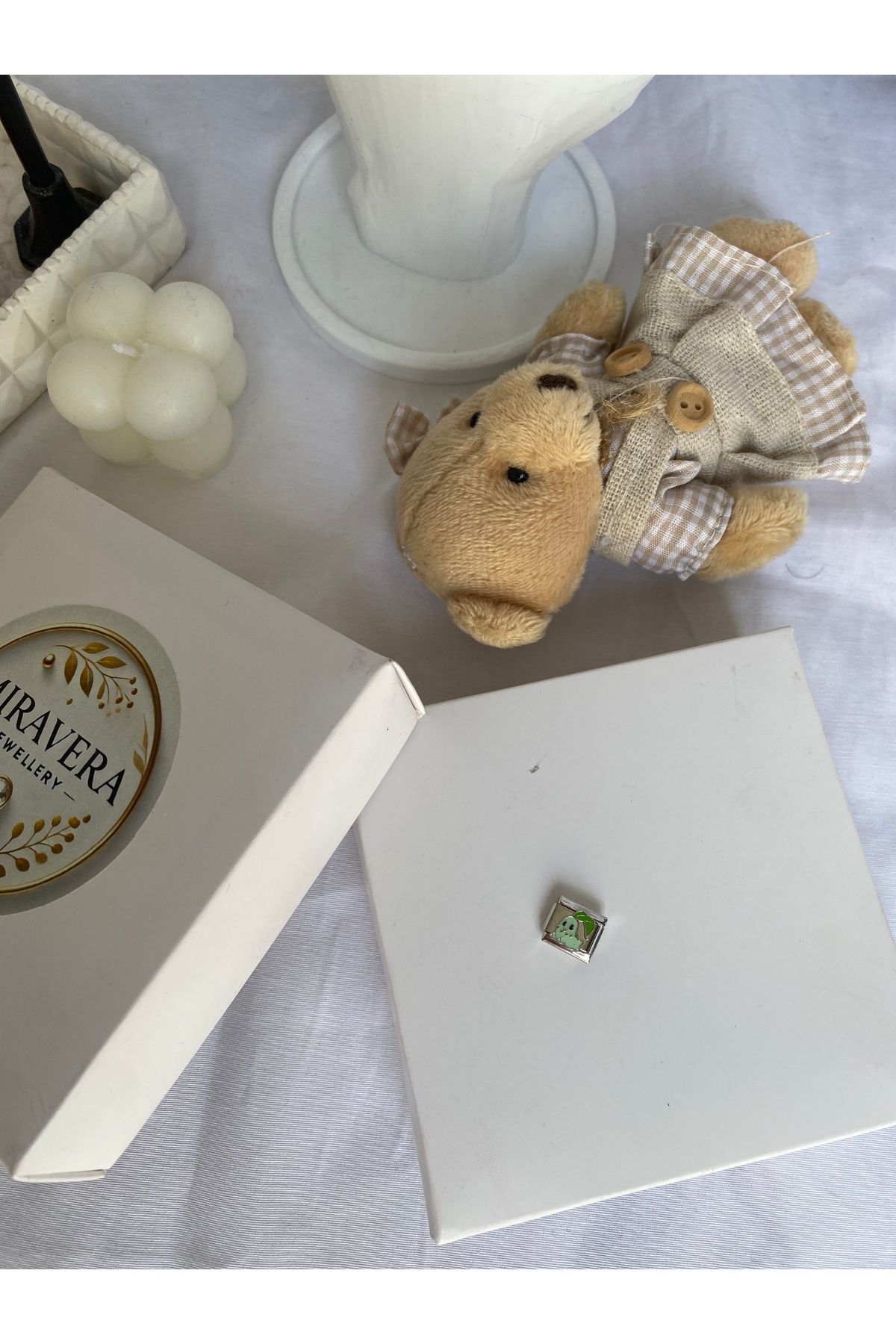 Miravera Jewellery Pokemon Serisi Çelik İtalyan Bileklik Charmı