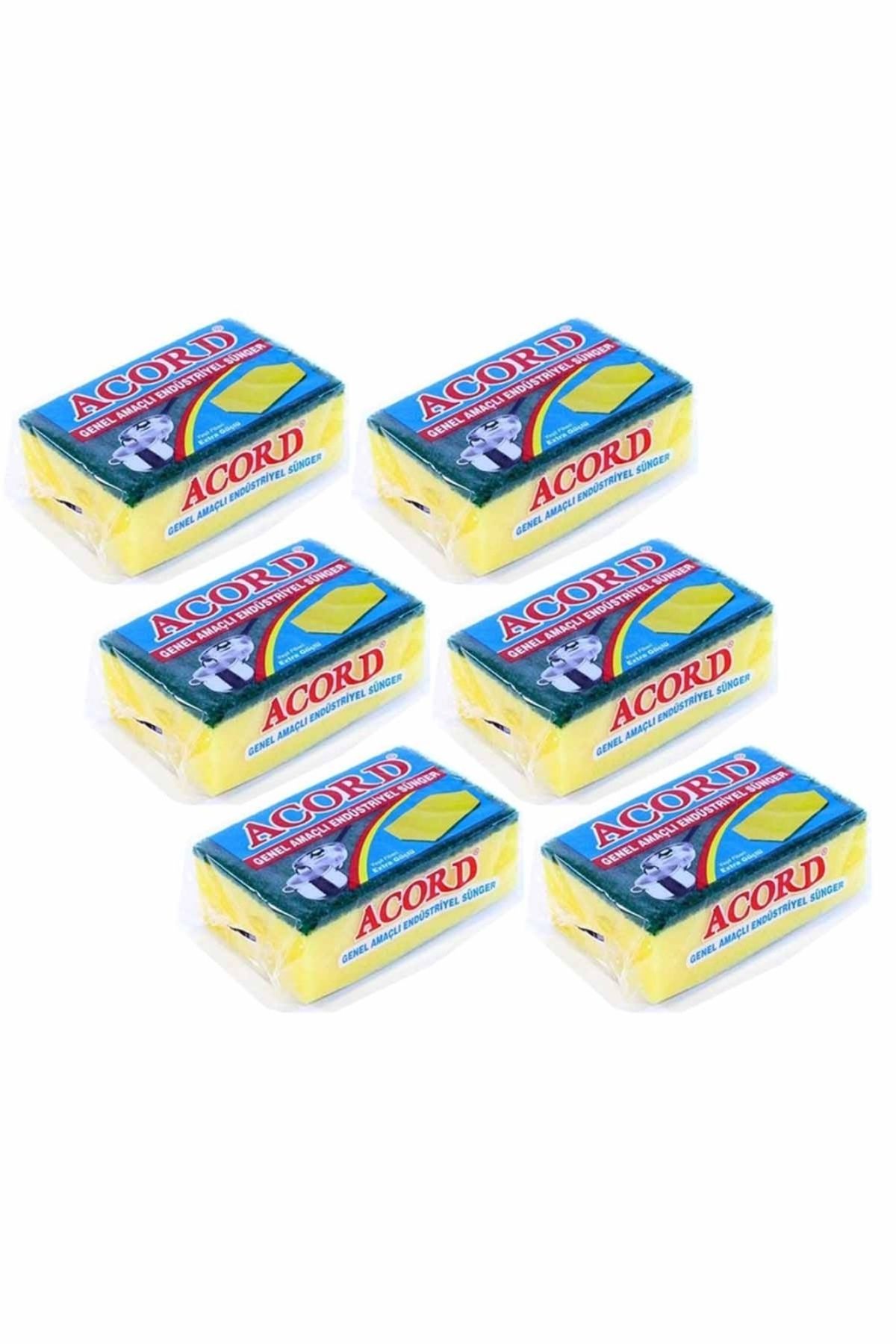 MBB ETİCARET 6 adet Jumbo Boy Endüstriyel Çok Amaçlı Bulaşık Süngeri 13x8x4 cm