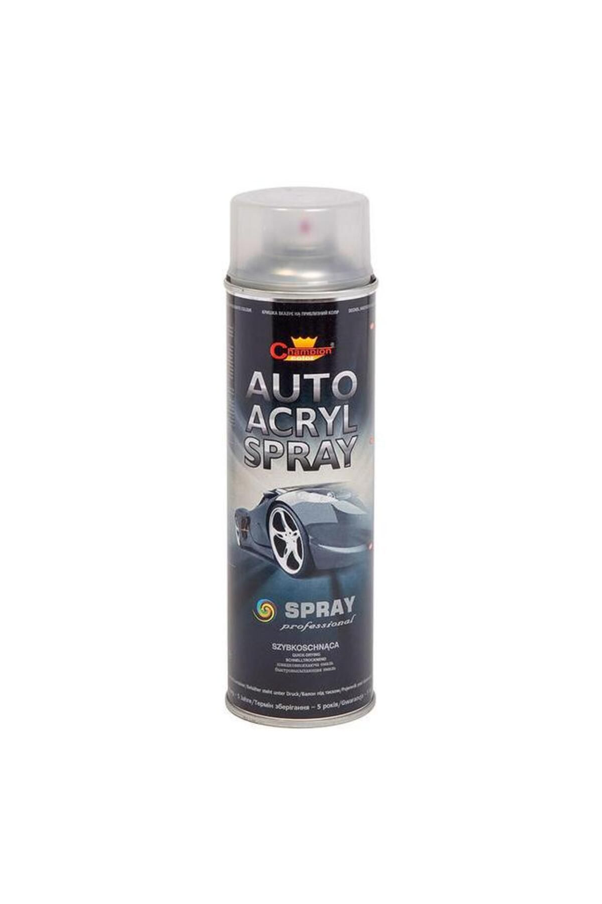 Avex Vopsea Spray 500 Ml Lac Profesional Acrilic Transparent Champion Color - One Size