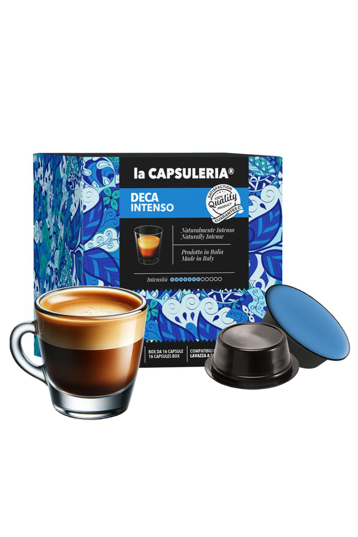 La Capsuleria Cafea Deca Mio, 16 Capsule Compatibile Lavazza * A Modo Mio *, - One Size
