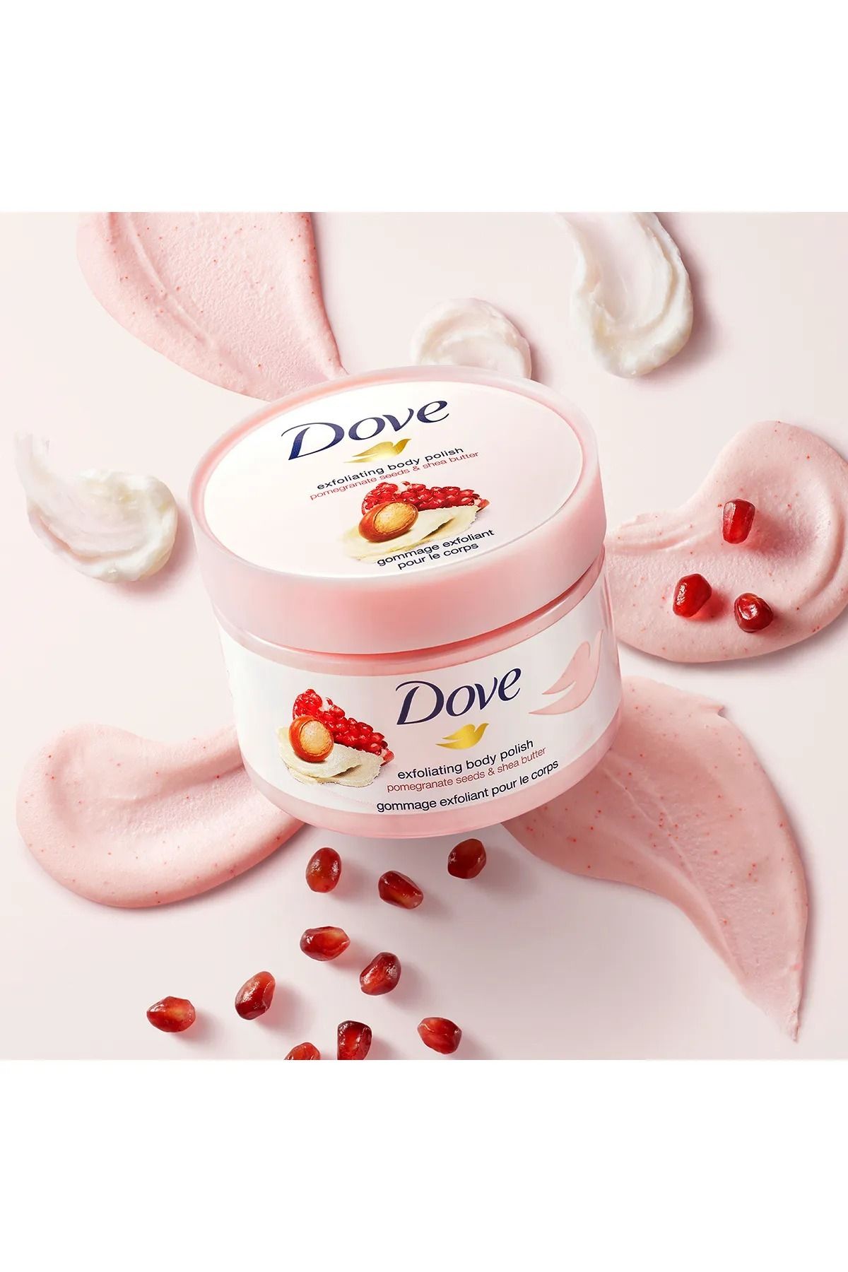 Dove-مقشر الجسم ببذور الرمان وزبدة الشيا 225 مل 6