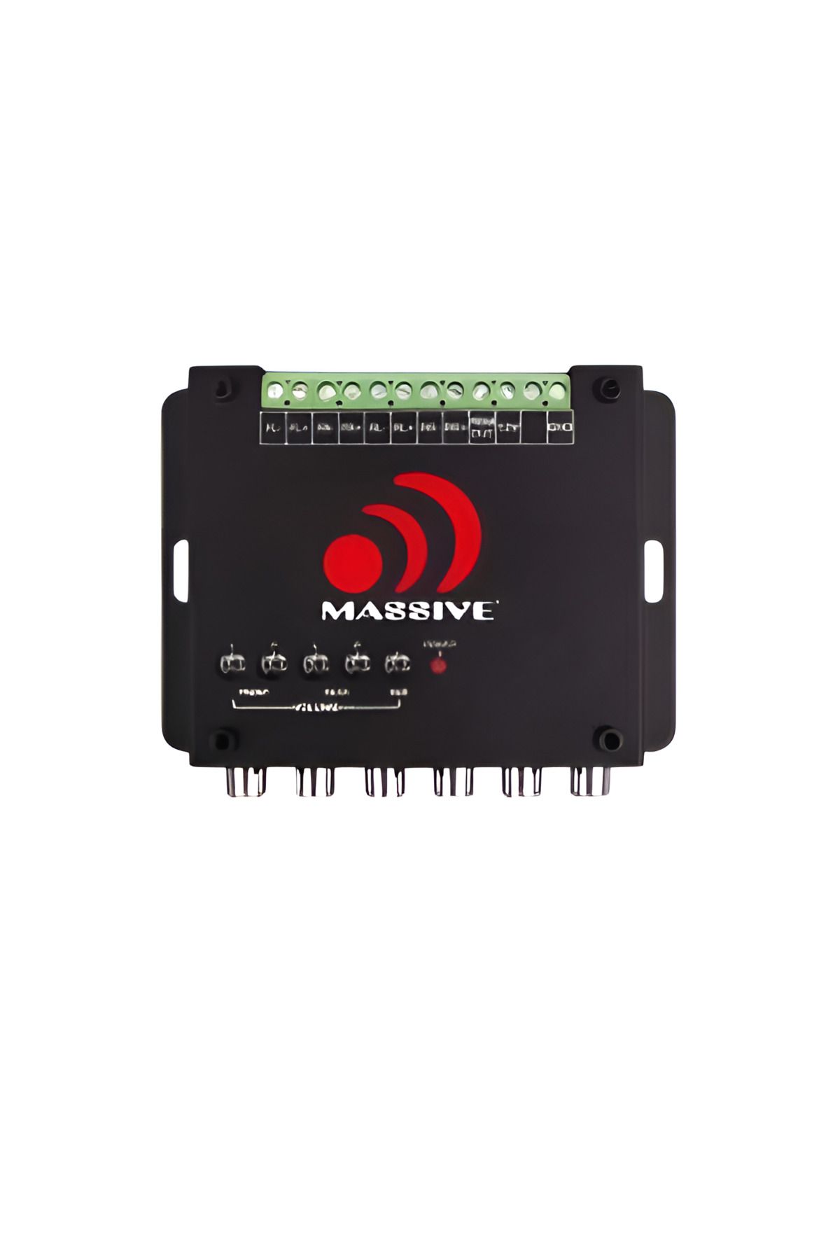 Sosyal Çarşı MASSİVE PROFESYONEL 5 KANAL DECK ÇEVİRİCİ 3 AMFİ ÇIKIŞ TETİKLEMELİ ANFİ DÖNÜŞTÜRÜCÜ MS-H02 CONVERTER