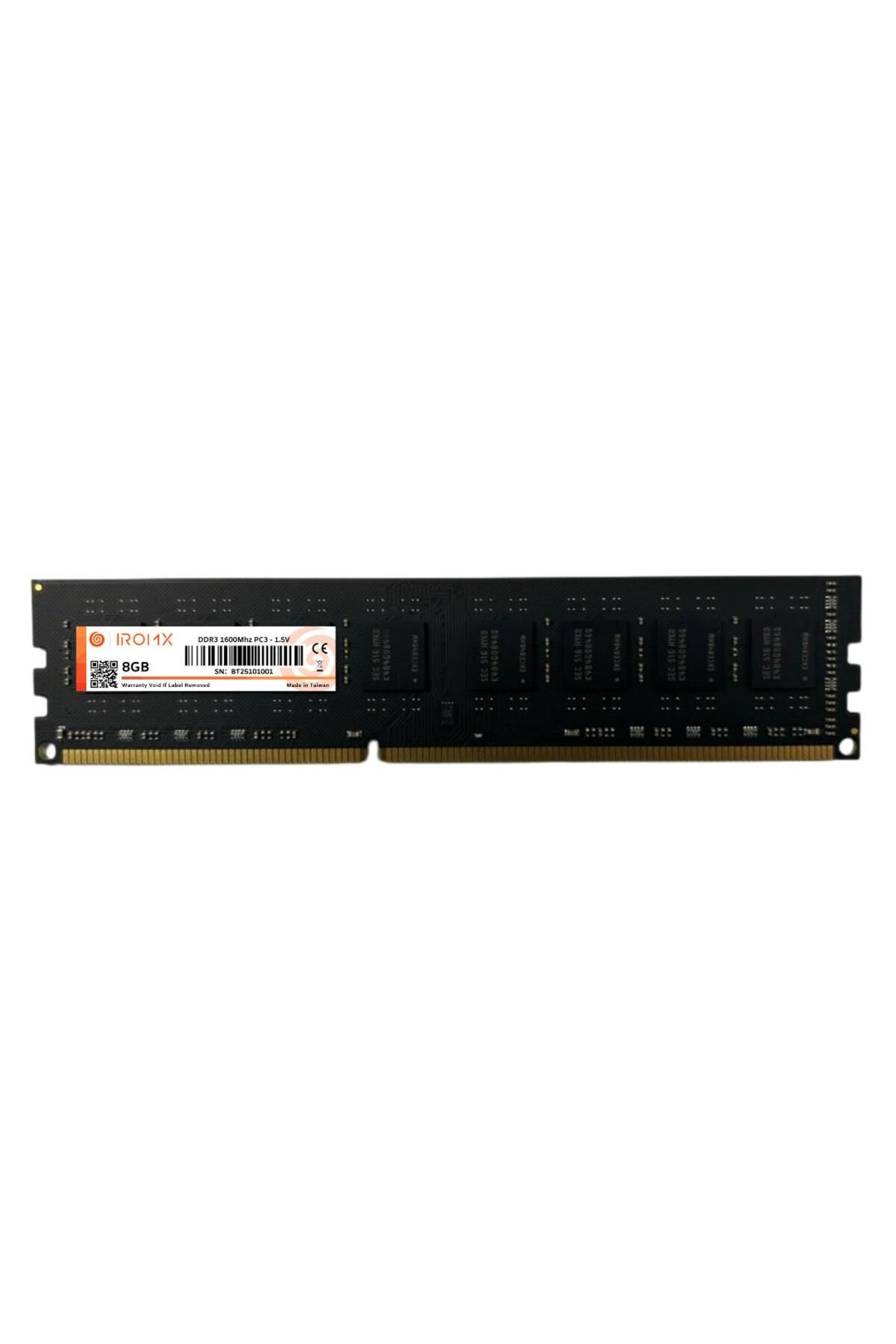 IROMX 8GB 1600MHz DDR3 (SAMSUNG CHIP) PC RAM