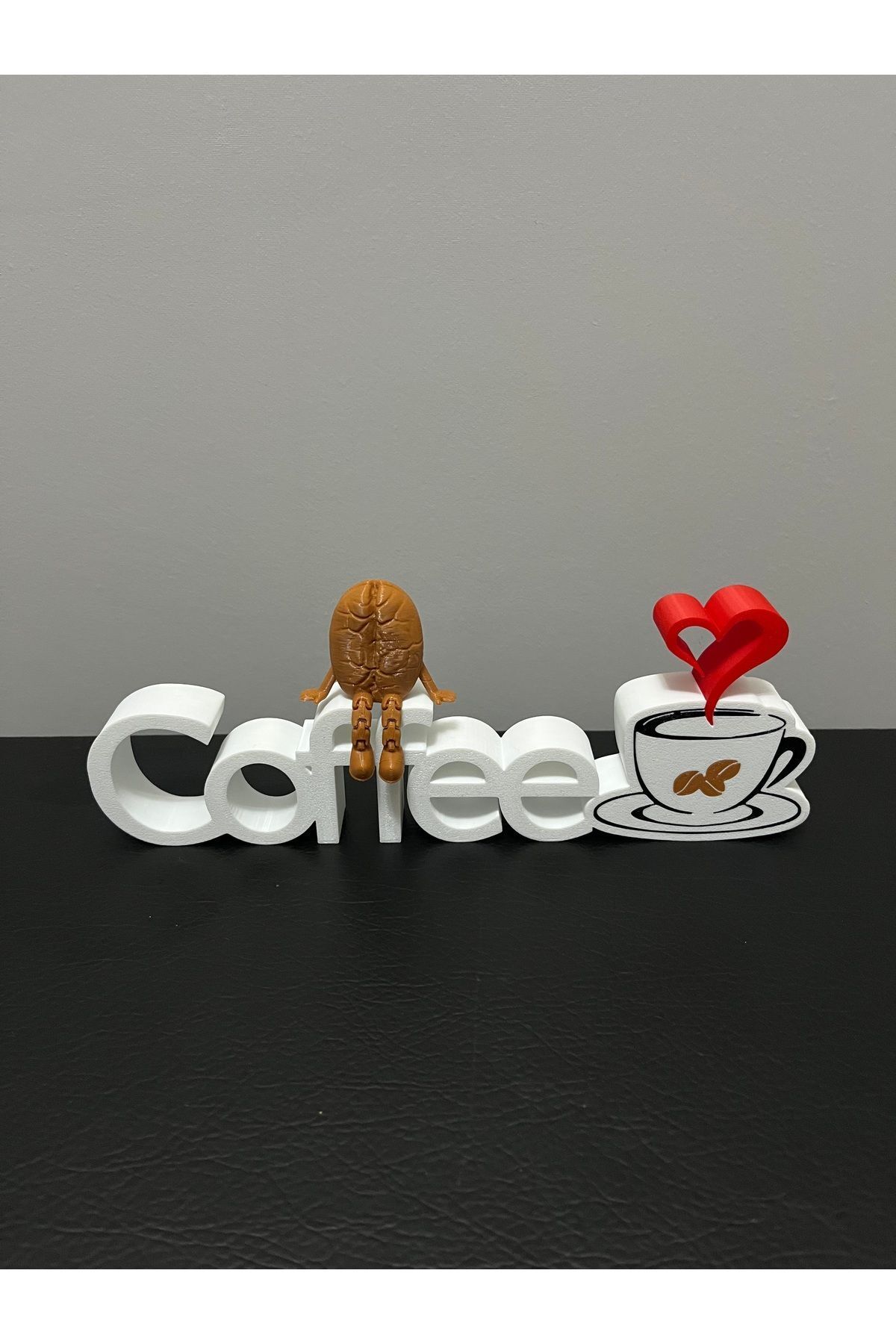 teknotrust Kahve Köşesi Dekoru Coffe Yazısı 3d