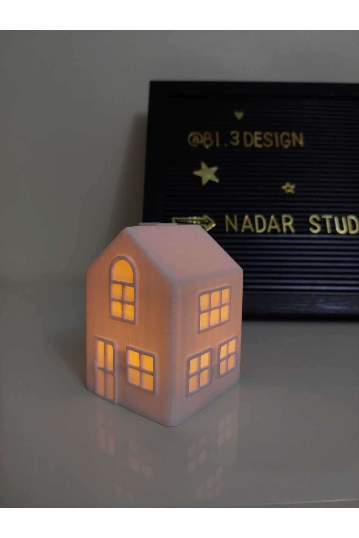 teknotrust Kış Evi Tealight Mumluk / Tealight Hediyeli