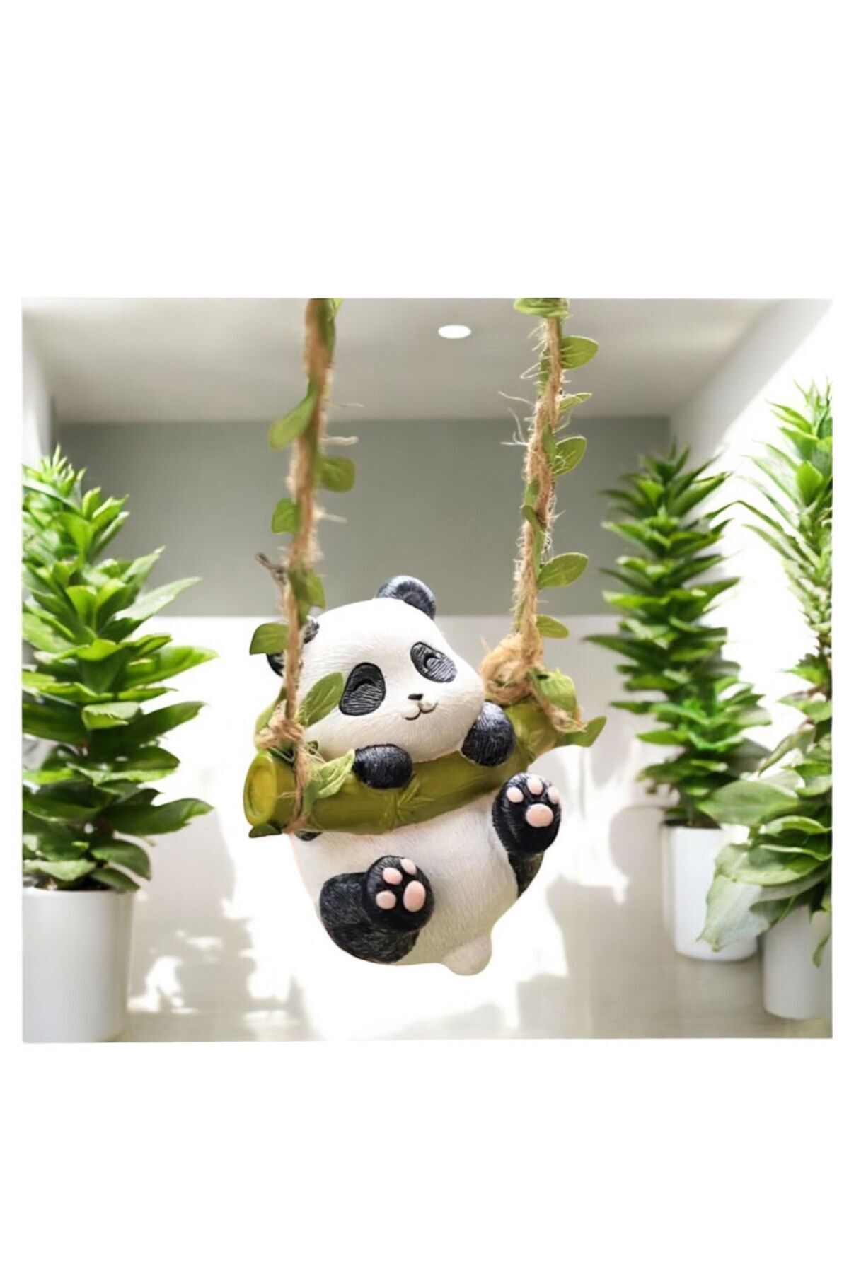 teknotrust Sallanan panda balkon duvar süsü