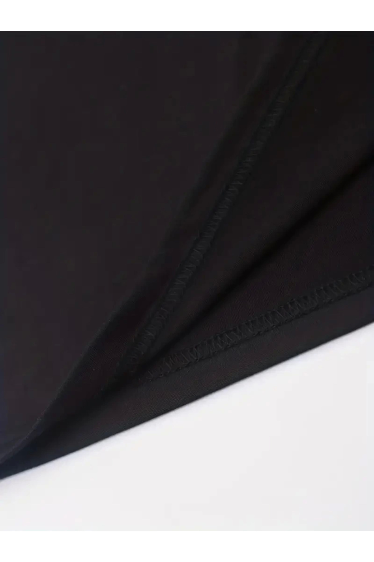Sporda Günlük Hayata Giyilebilir GYM Baskılı Oversize Bisiklet Yaka Erkek T-shirt - Siy