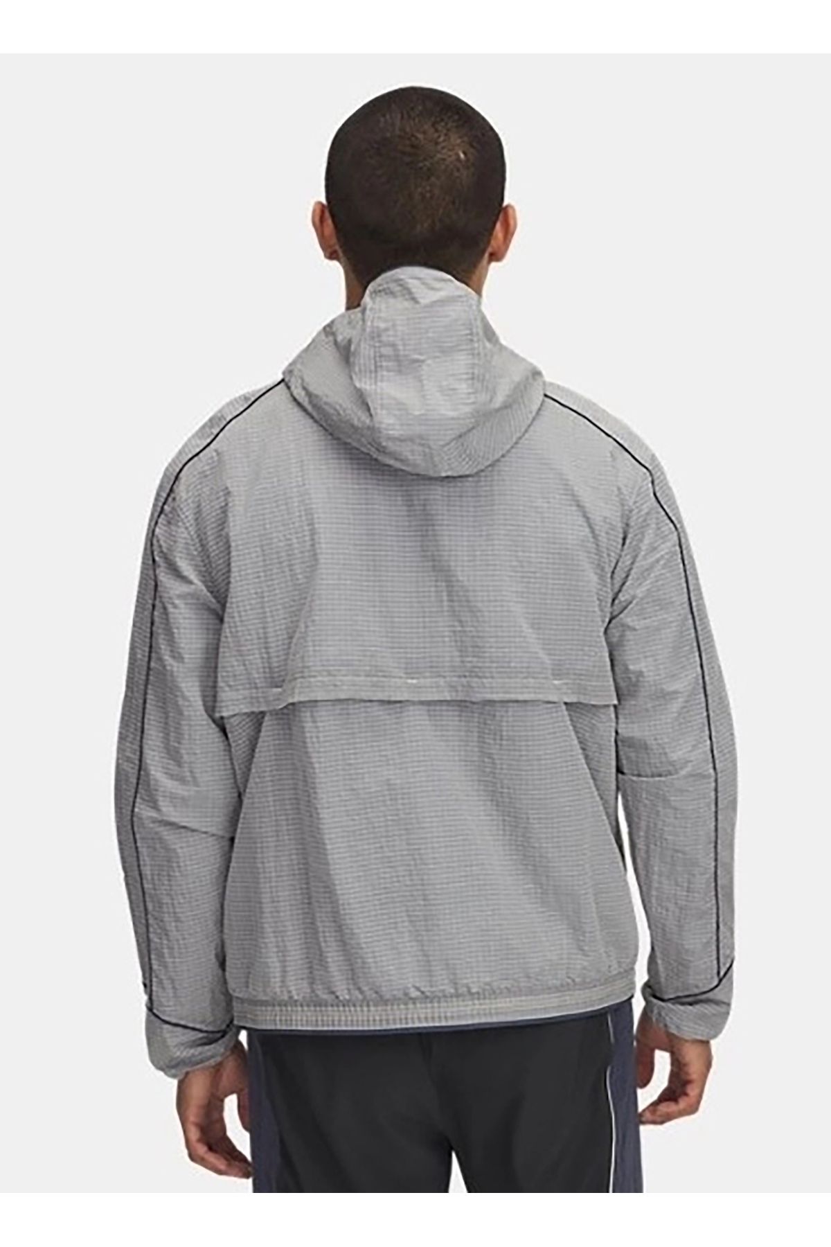 ژاکت 1389825-114 UA Run 96 ژاکت زیپ دار سفید مردانه Under Armour