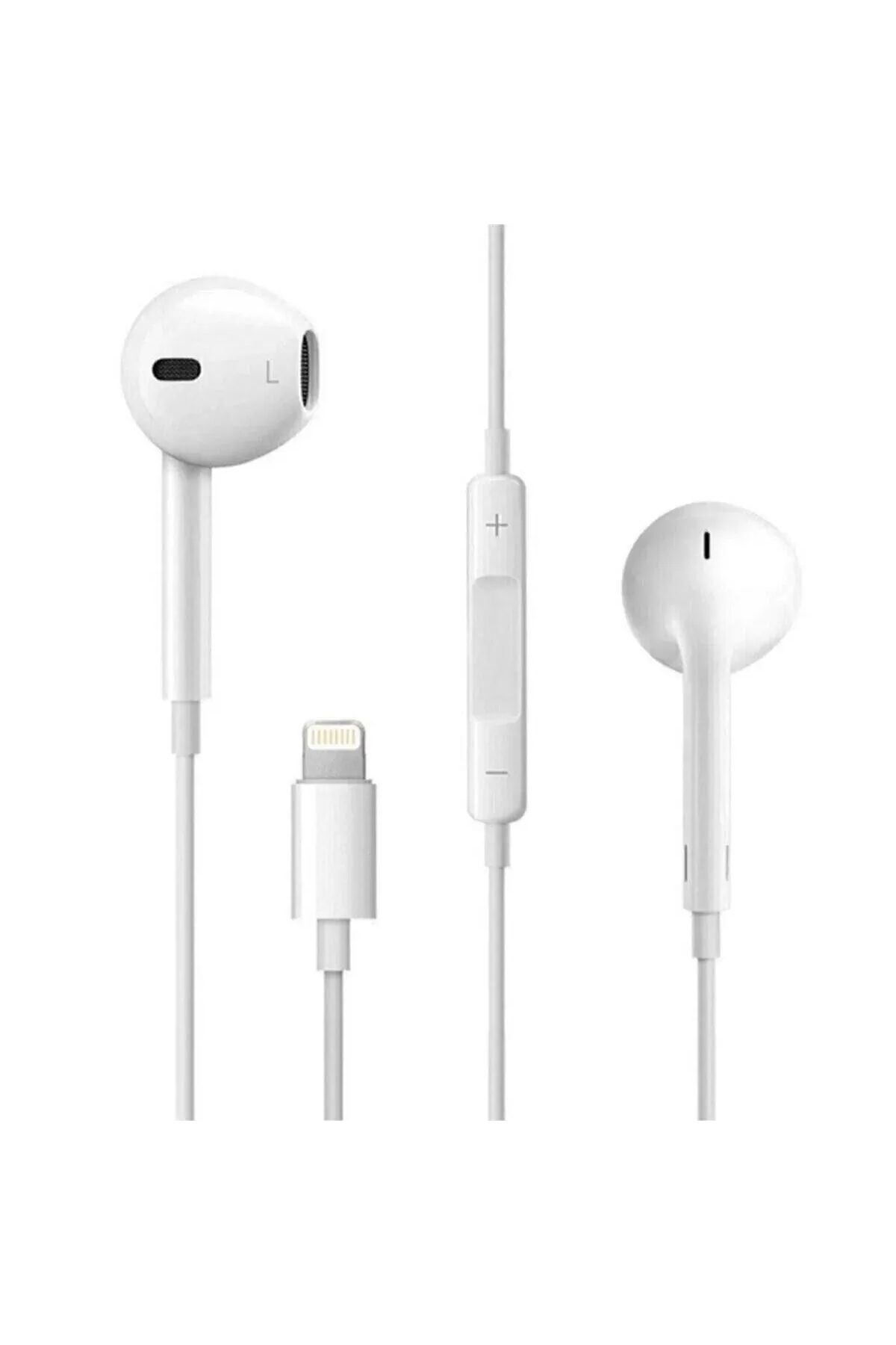 TİMİON İphone Ucu Çıkışlı Pop Up Kulakiçi Yumuşak Kontrol Tuşlu Kulaklık (4172)