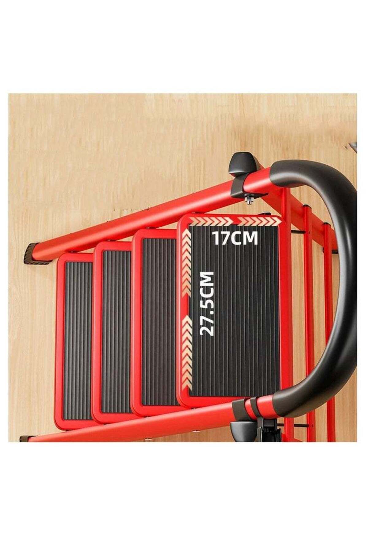 COOYA-Multifunctional portable ladder, durable, foldable design, non-slip steps, easy to use, for home use 5