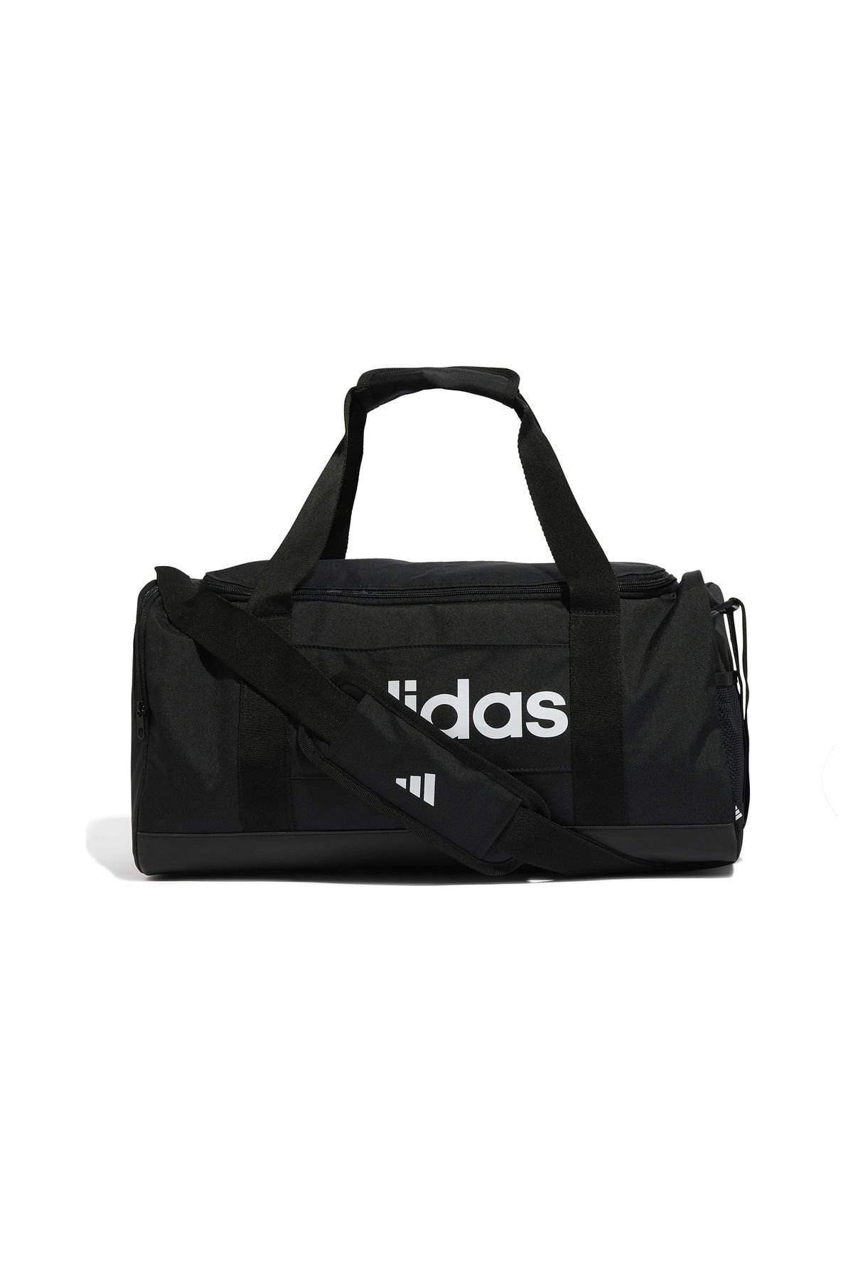 adidas-Black Linear Duffel Sports Bag Je8343 1