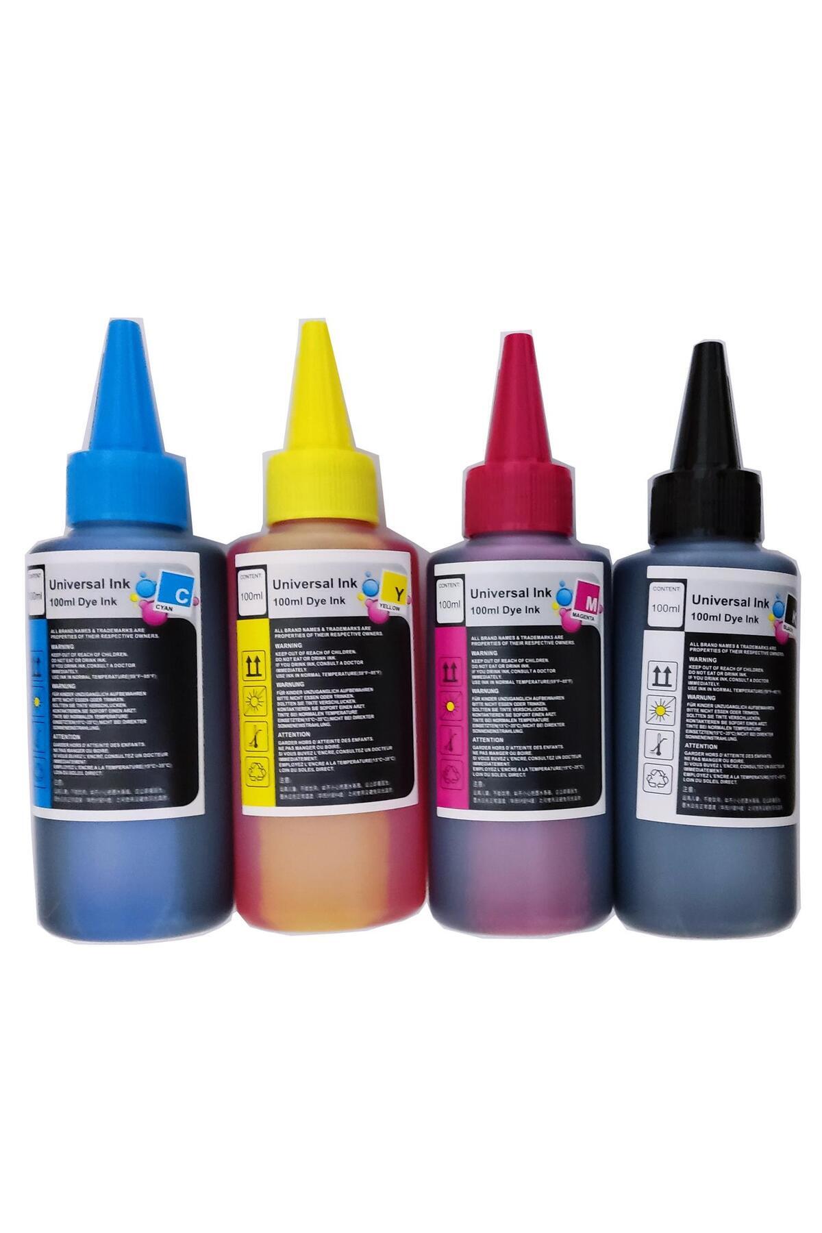 Melsan CanonPixma MG3640 Mürekkep 4 Renk Takım Muadil 100ML