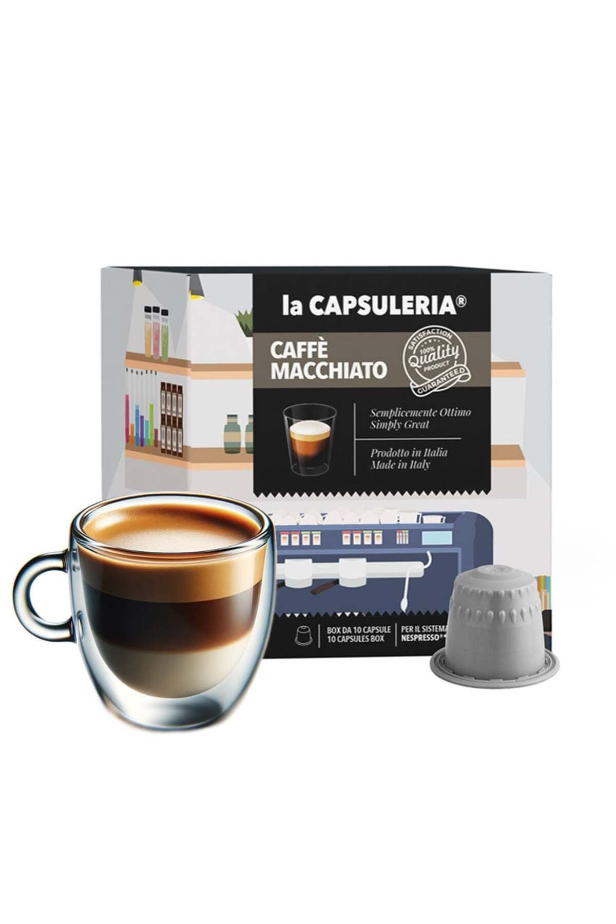 La Capsuleria Cafea De Orz, 10 Capsule Compatibile Cu Nespresso, - One Size