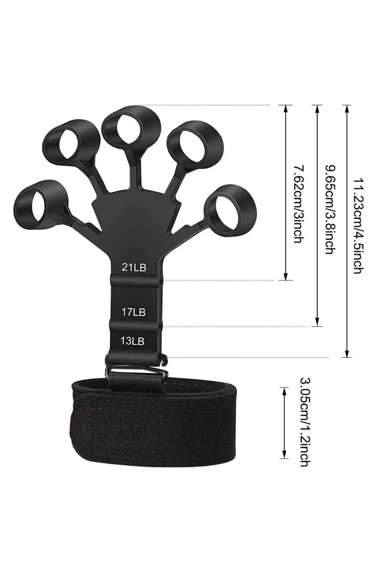 TİMİON-Stretchable Wrist and Arm Developer Grip Strengthener Hand Finger Sports Apparatus (4172) 3