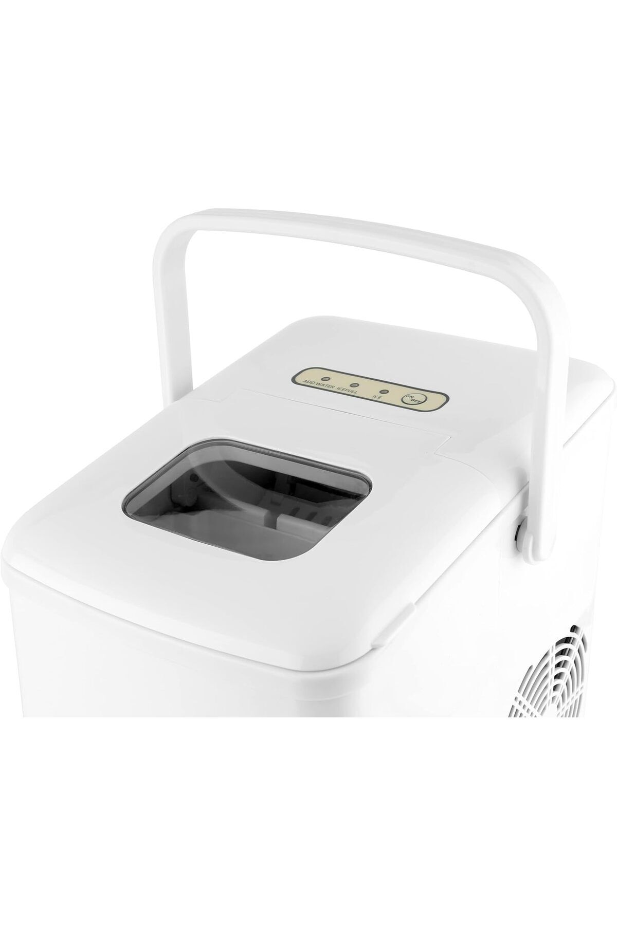 JANO-Electric Ice Maker With View Window, 105w, White 2