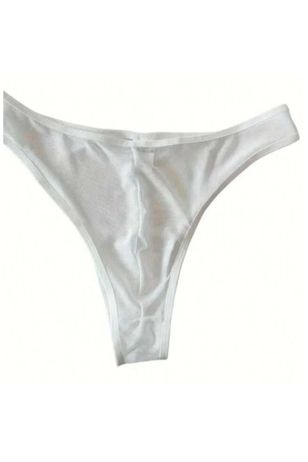 Narnuga MİRAXX Erkek Biyeli Beyaz Transparan Brazillian Slip
