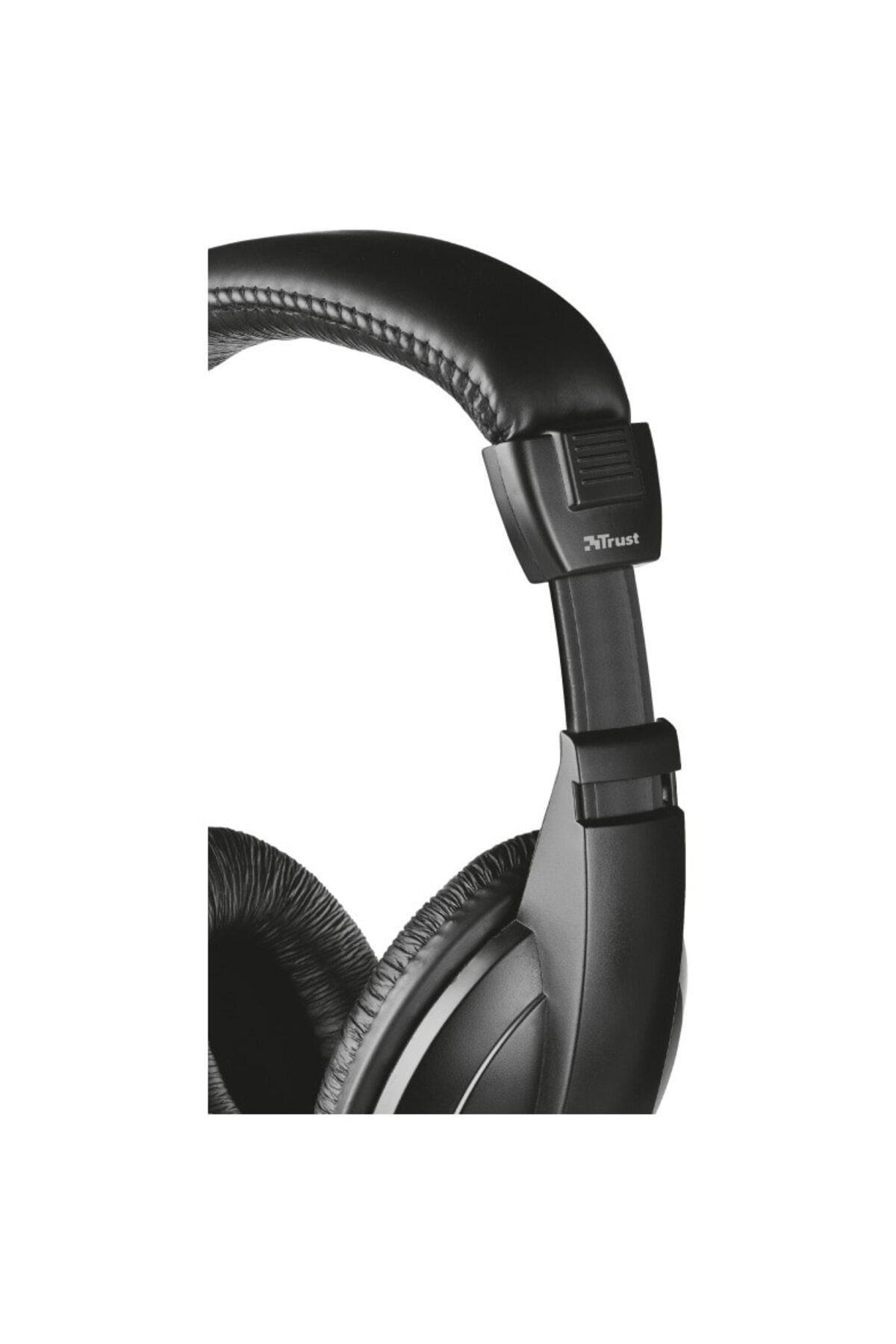 Trust-Trust Quasar Headset with Microphone for PC & Laptop, Black 4