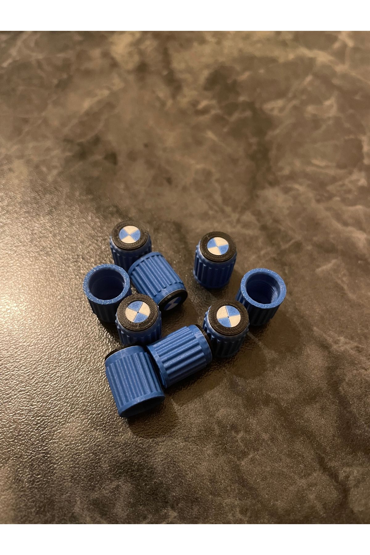 BMW Logo Lastik Sibop Kapağı (4’lü Set)