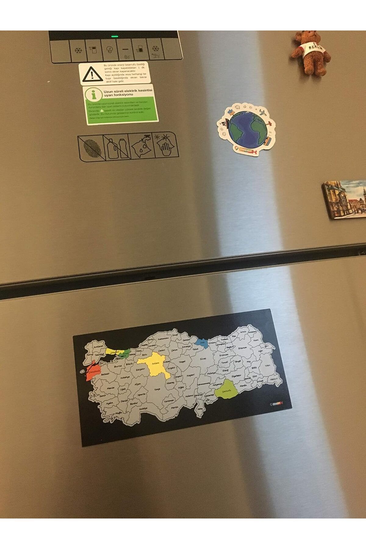 ÇAĞUR çağur - Gez - kazı Türkiye Haritası (Magnet, 20x10 cm) YENİ 1109945