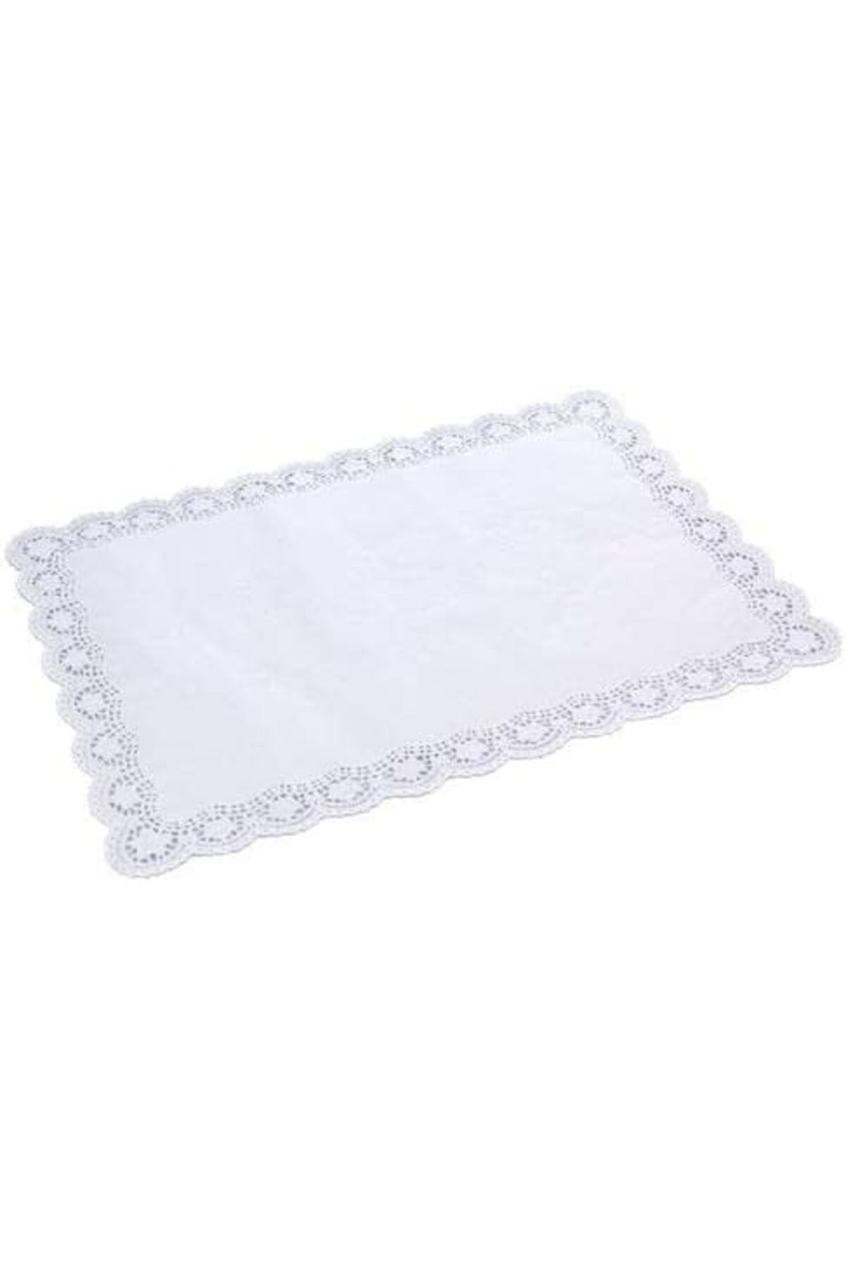 DERİK Dantel Kağıt Pasta Altlığı 32X45 cm. 100 Adet Yeni
