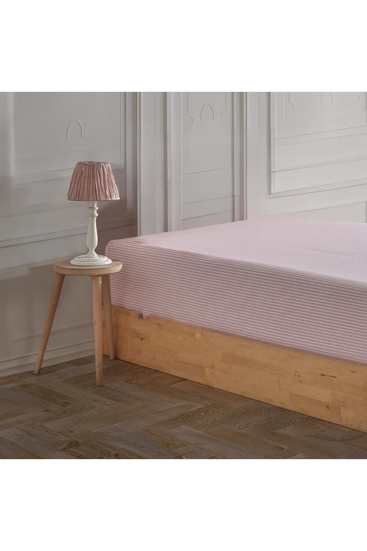 KDROĞLU KDROGLU | Mix & Match | Oriana |%100 Pamuklu Çift Kişilik 240 x 260 Çarşaf Pembe New Desing