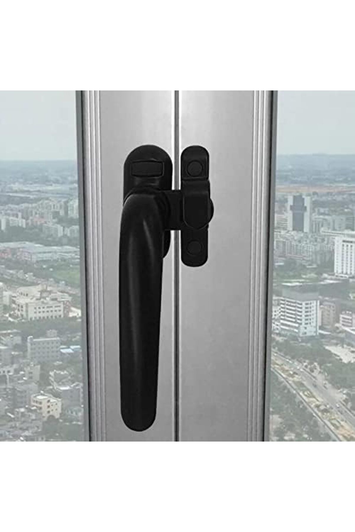 KAFENDA-Aluminum Alloy Window Handle, Internal and External Sliding Door Handle, Suspended Window Ha 1