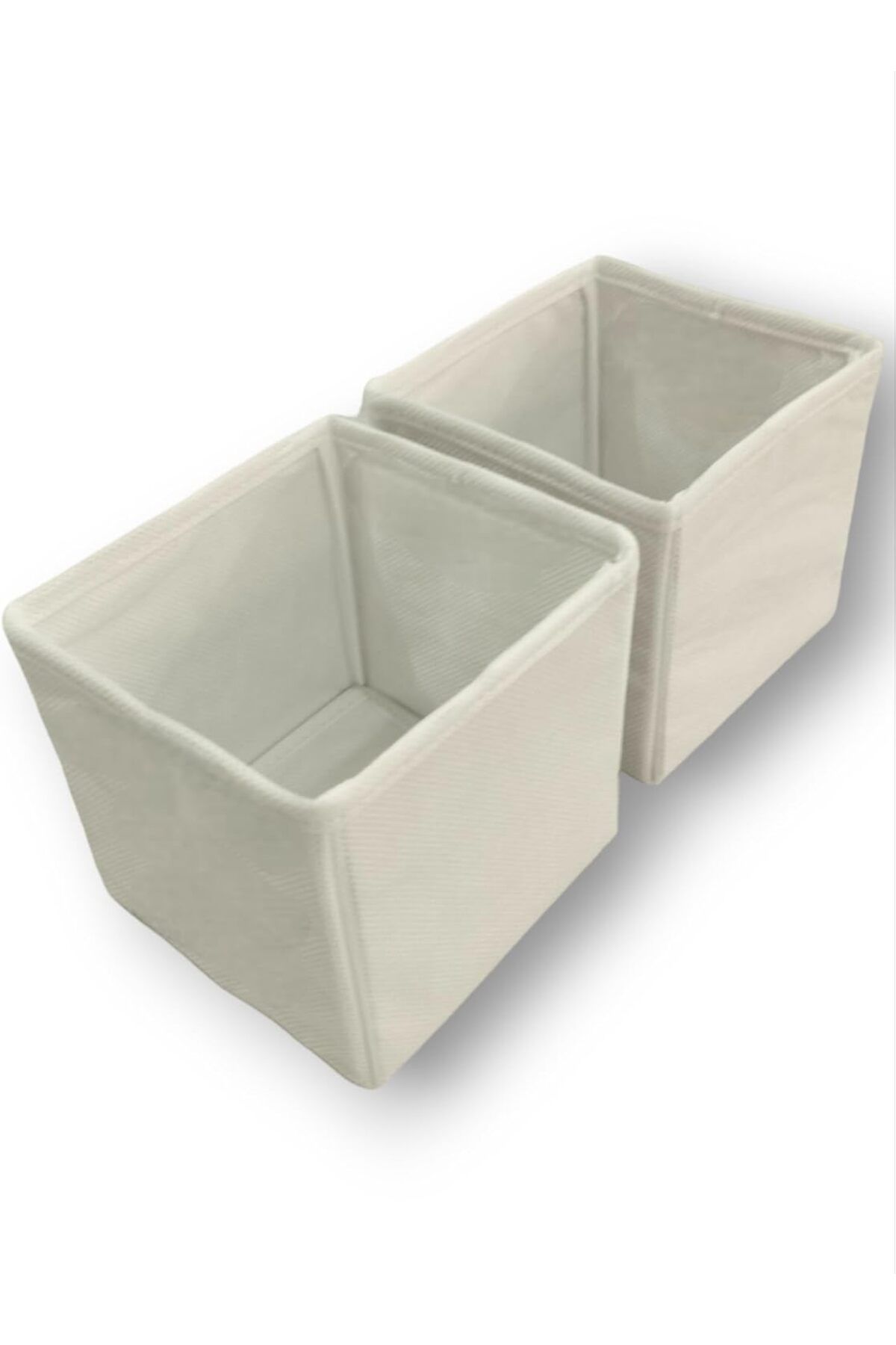 KDROĞLU KDROGLU Room 2'li Beyaz Çekmece İçi Düzenleyici Organizer Set - Çok Amaçlı Dolap İçi Kutu S