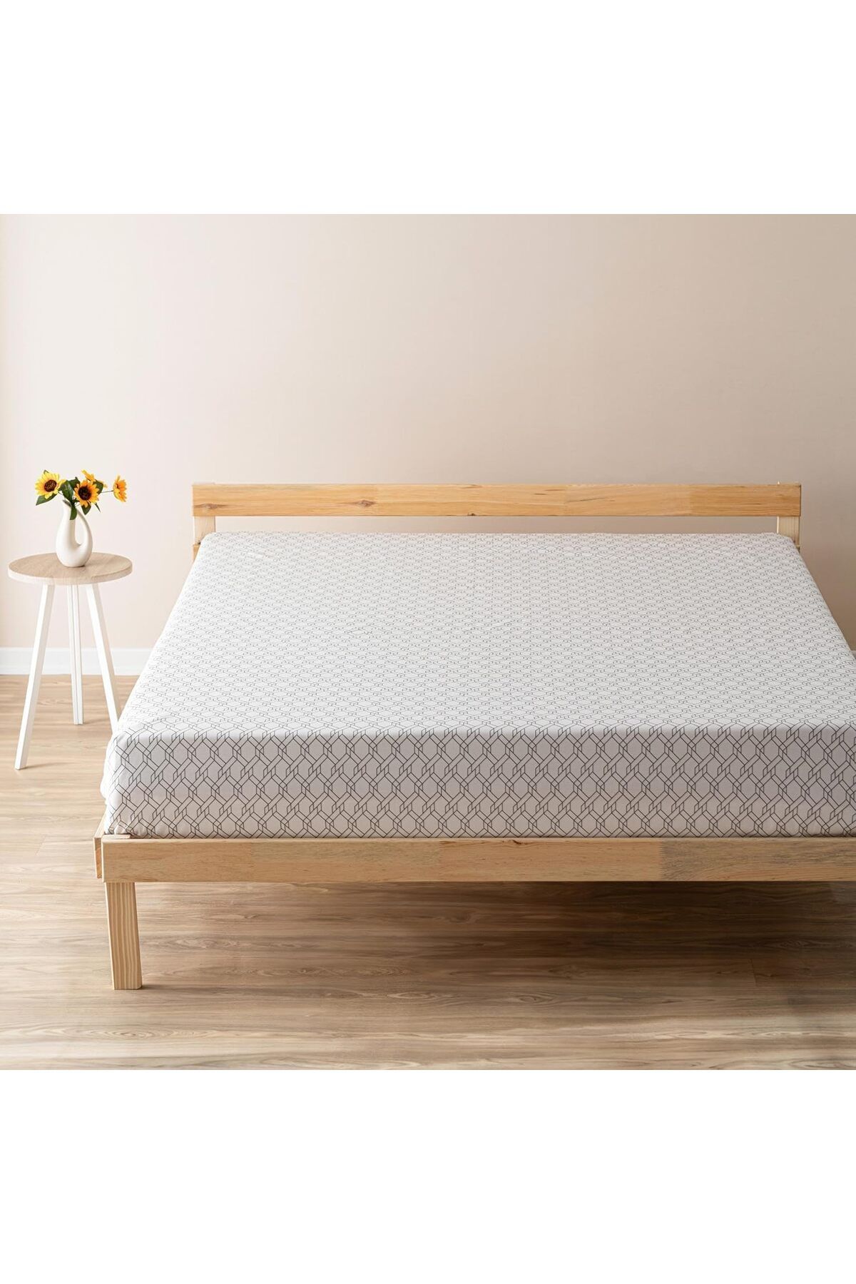 KDROĞLU KDROGLU | Mix & Match | Limoges |%100 Pamuklu Çift Kişilik 240 x 260 Çarşaf Beyaz New Desing