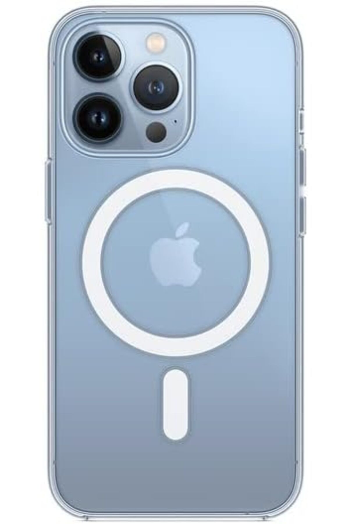KDROĞLU KDROGLU Trend iPhone 14 Pro Uyumlu için Magsafe Özellikli Çok Şık Şeffaf Kılıf Kristal Full koruma
