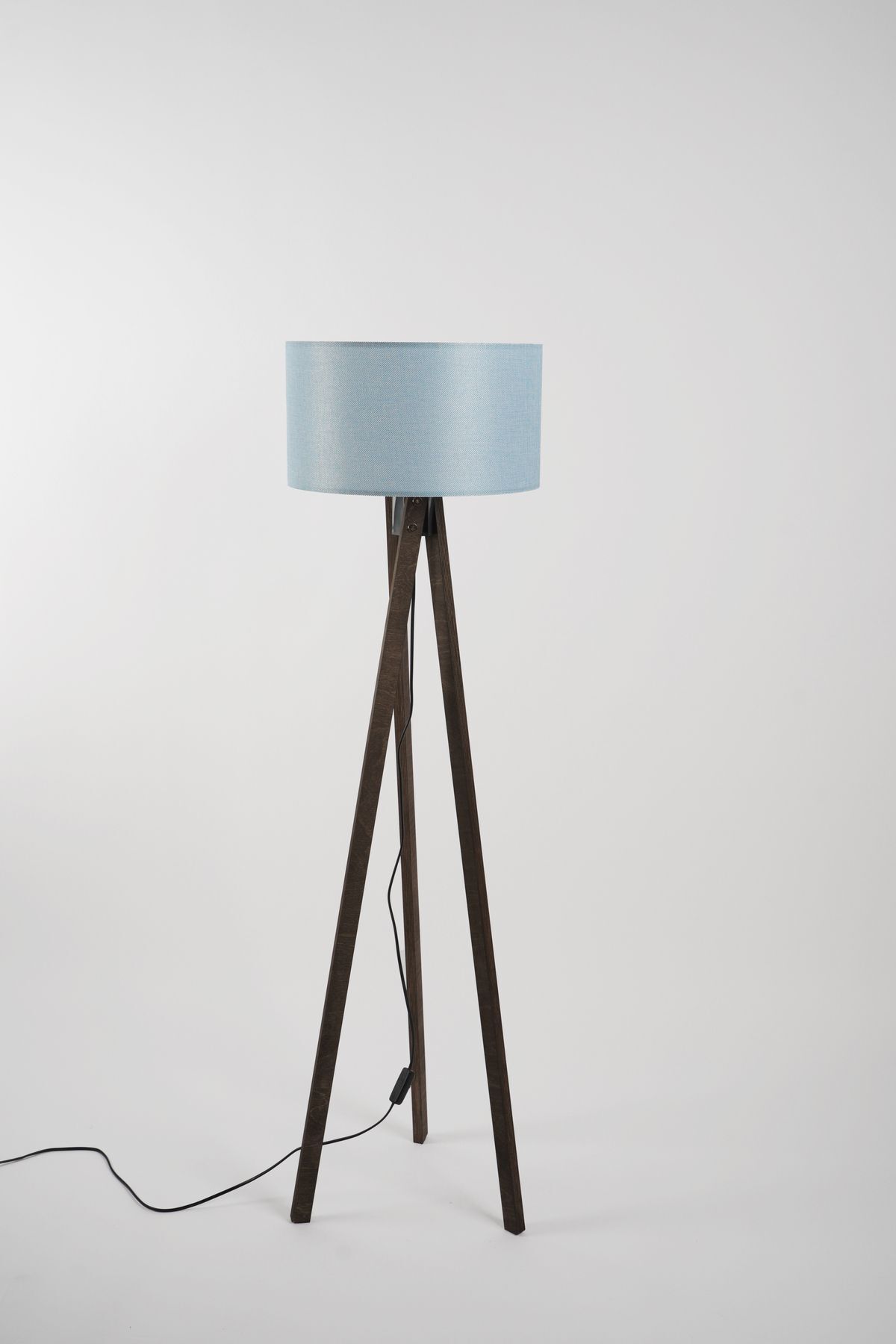 teknotrust Pier Lambader Kahverengi-Mavi (38x38x140 cm)