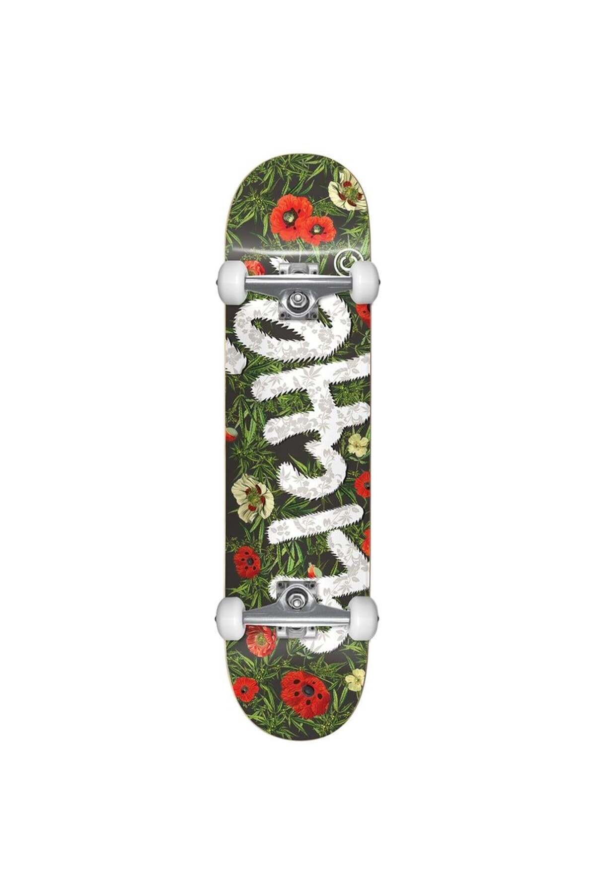 Cliche 8.125 Botanical Charcoal Skateboard Kaykay