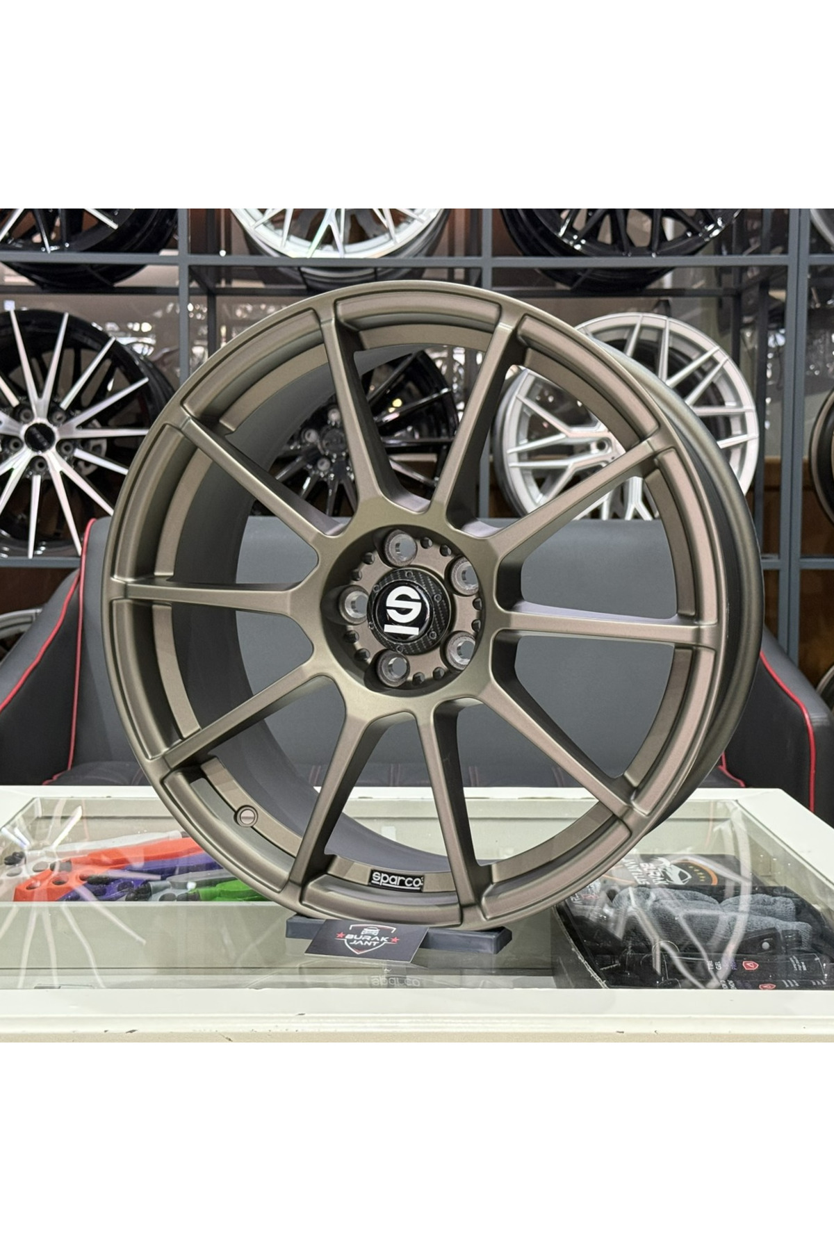 Sonic 18 İNÇ 5X105 ET:35 56,6 MATT BRONZE SPARCO ASSETTO GARA JANT