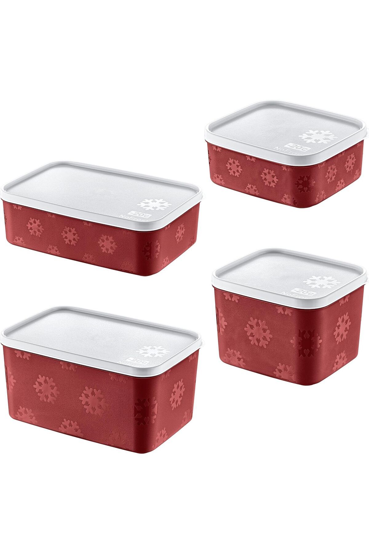 STOREMAX SRT 4'Lü Set No Frost Saklama Kabı Carmen (tüm boylar) FxYM 1126906
