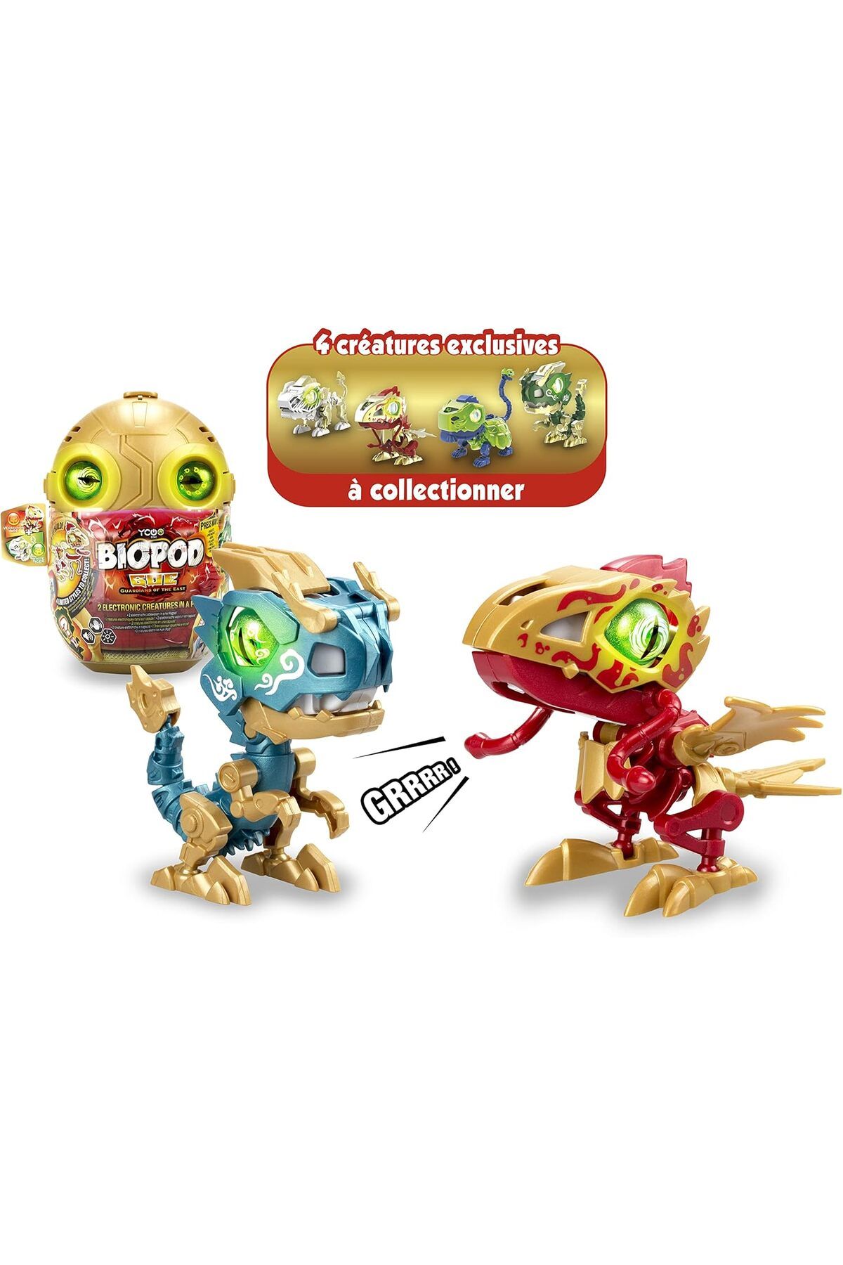 Mu Art Ahşap Mrt Sürpriz Biopod Goe İkili Dinozor Robot Art 871301