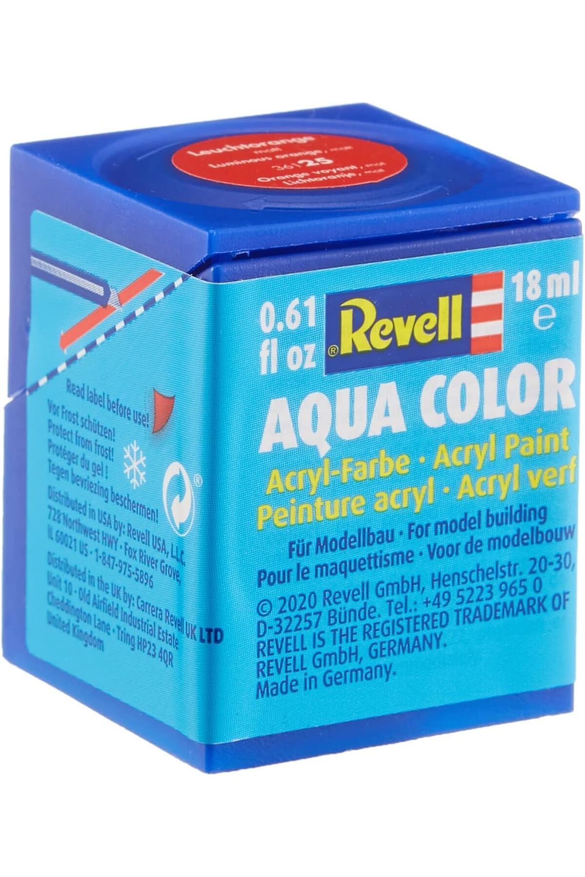STOREMAX - Su Bazlı Maket Boyası Berrak Turuncu Mat 18 Ml (36125) ELZFRNTR 1127478