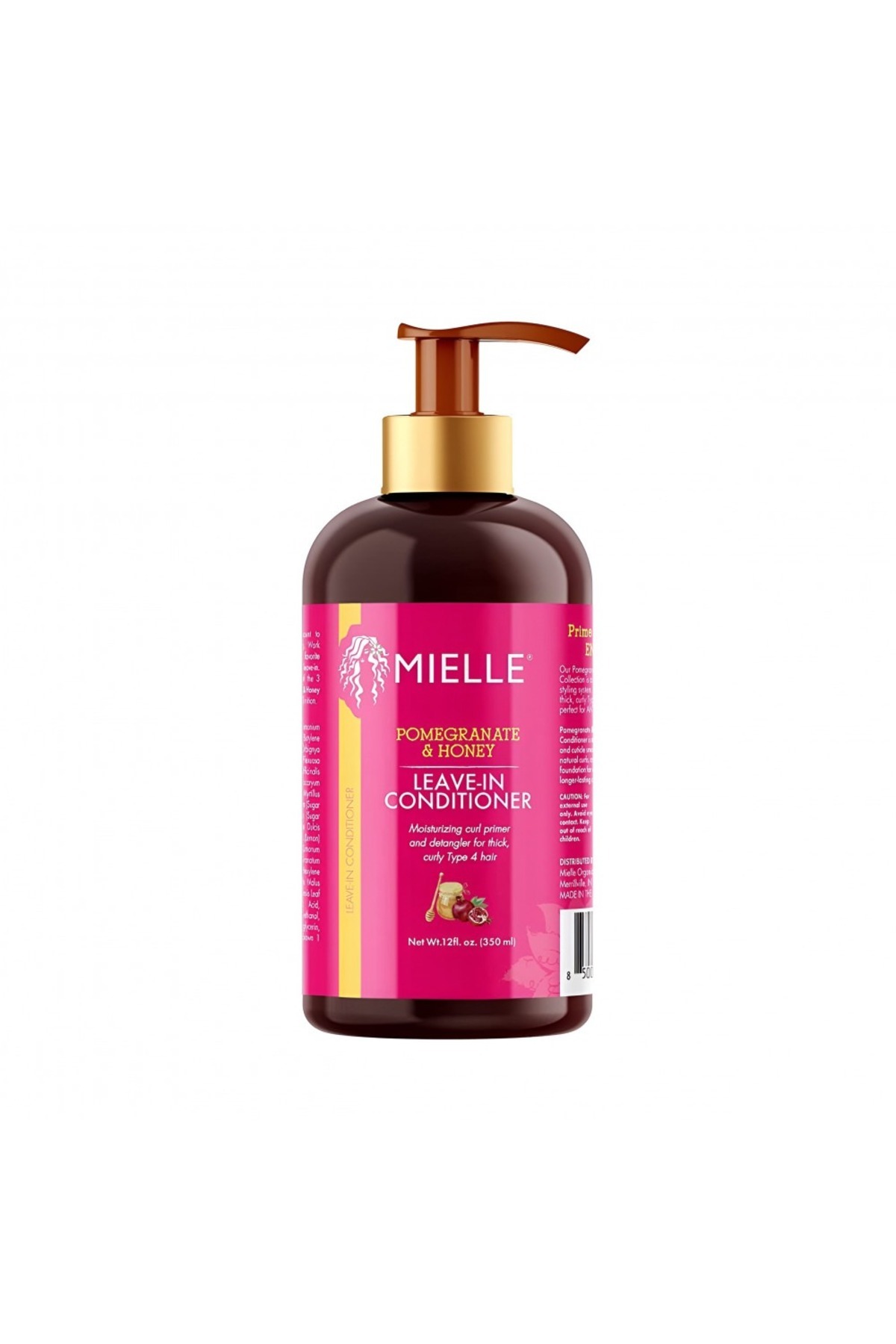 MIELLE-Leave In Conditioner 355 ml Pomegranate Honey -6398 --- ميلي بلسم 355 مل بالرومان والعسل 1