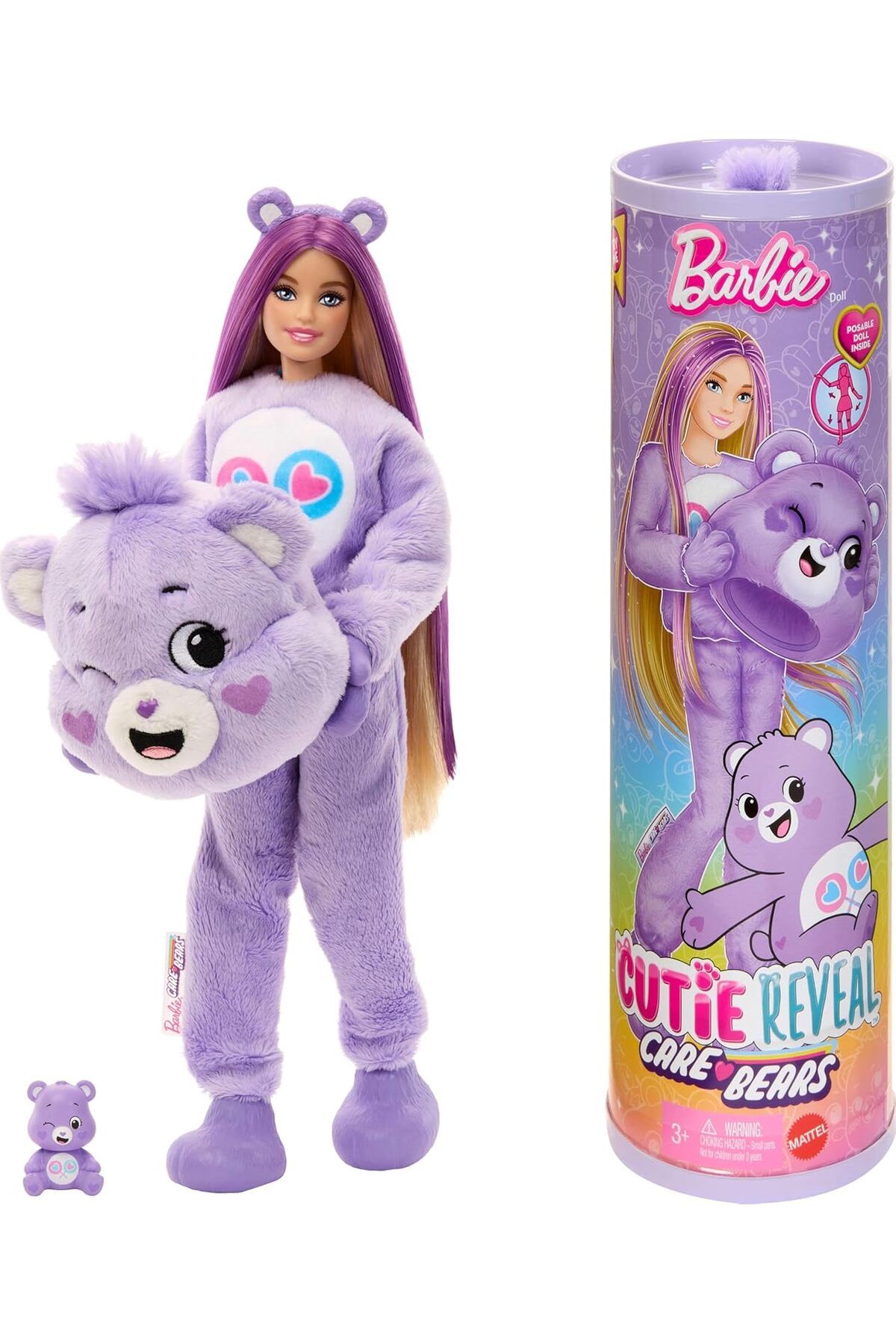 Mu Art Ahşap Mrt Cutie Reveal Care Bear™ Serisi - Mor, 3Y+, JCN94 Art 871301