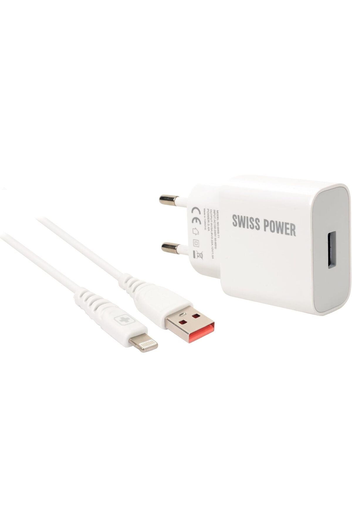 Mu Art Ahşap Mrt Swiss Power 18w 3.0 Lightning Hızlı Şarj Seti SWS-A1 - Beyaz Art 871301