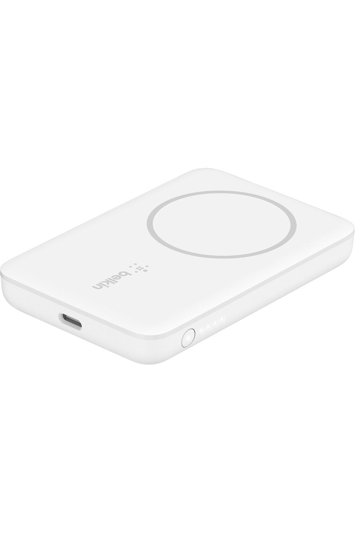 Mu Art Ahşap Mrt Manyetik Kablosuz Güç Bankası 2.5K (MagSafe ile Uyumlu Taşınabilir Şarj Cihazı, 2500 mAh
