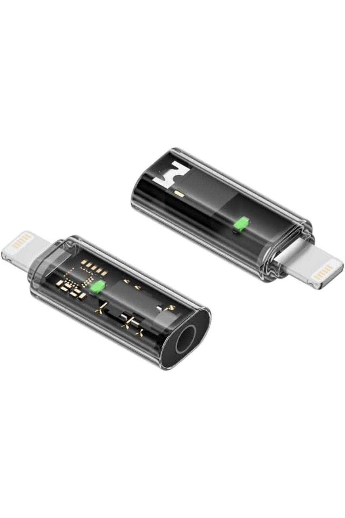 Mu Art Ahşap Mrt Lightning to Aux Kulaklık Çevirici Müzik Dinleme Mini OTG Dönüştürücü OTGAL Art 871301