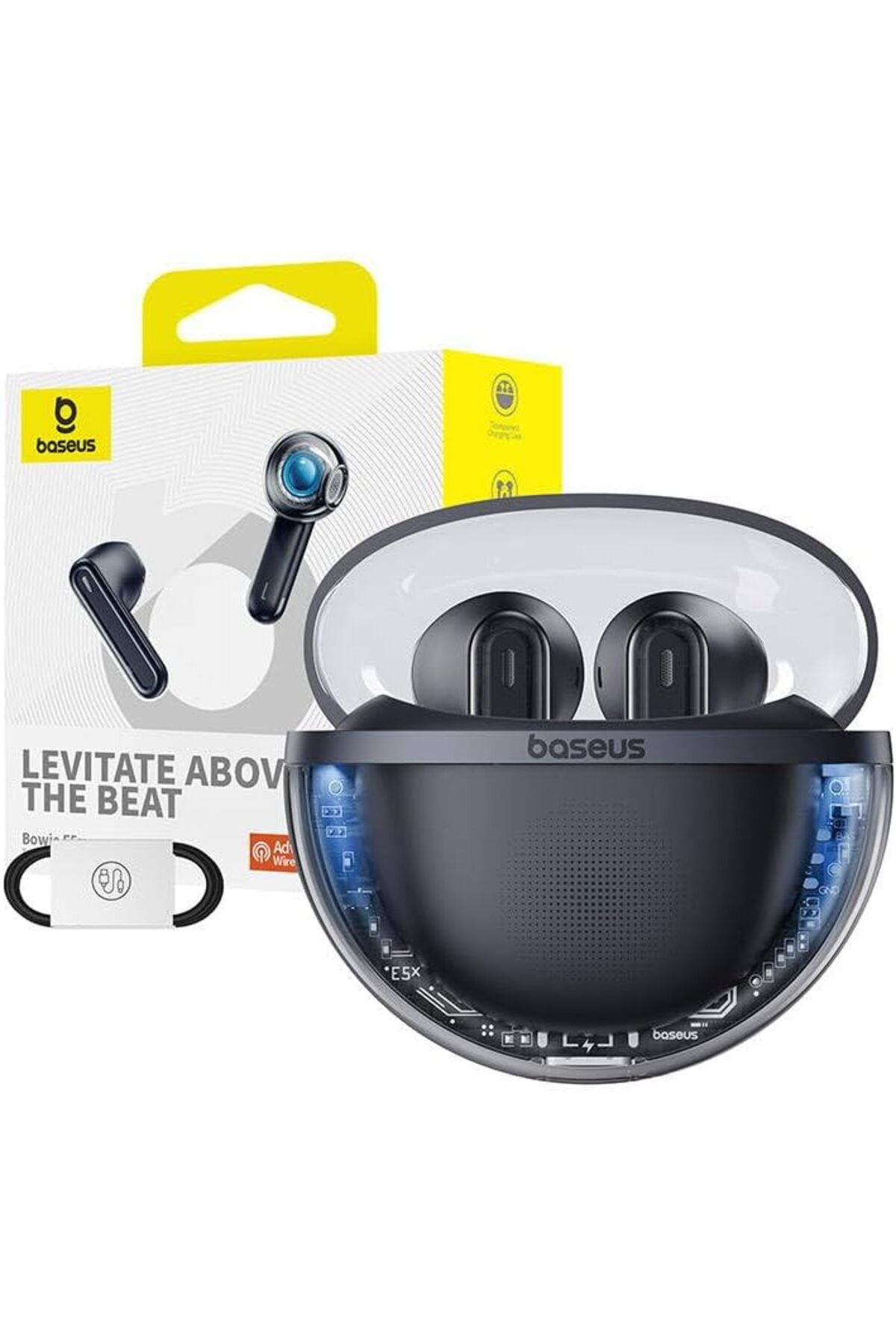 STOREMAX OZN Bowie E5x True Wireless Bluetooth Kulaklık-Siyah OZNstre 1094633
