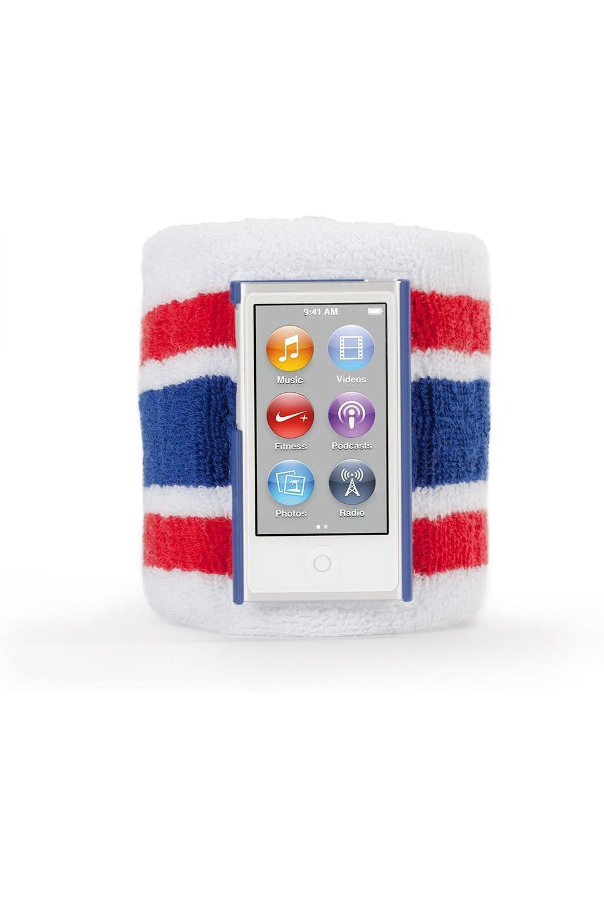 STOREMAX iPod Nano 7 Uyumlu Sportcuff Bilek Bandı Kılıf Beyaz