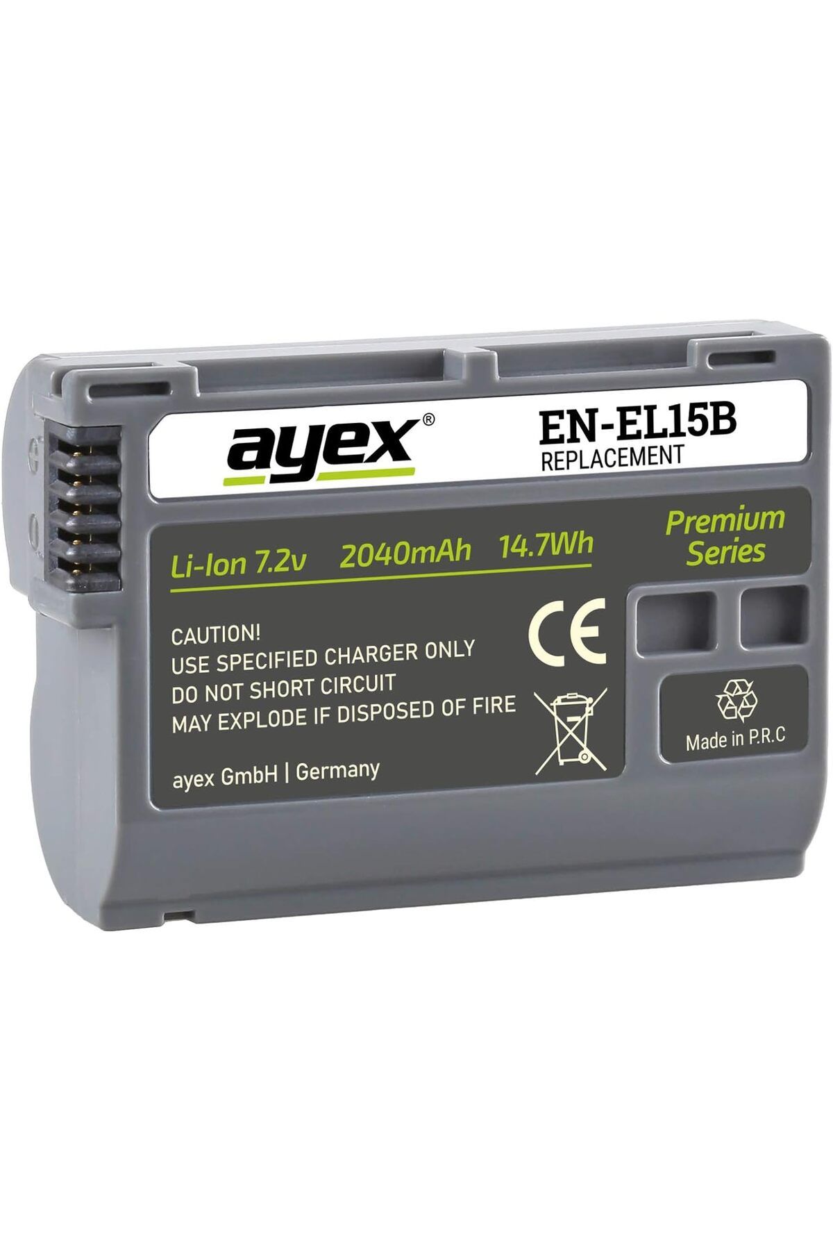 STOREMAX SRT Nikon D7200, D7100, D7000, D800, D600, İçin En-El15 Batarya FxYM 1126906