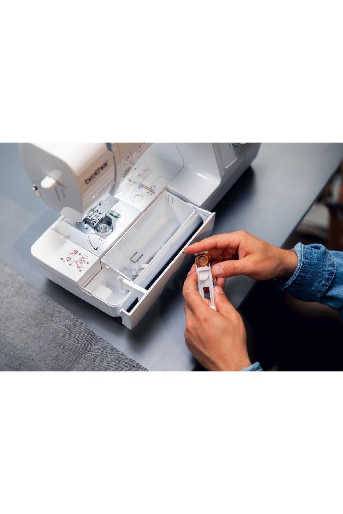 Brother-Brother Innov-is A65 Sewing Machine, 60 Stitch Patterns, 6 Buttonhole Patterns, LCD Screen, (White) 8
