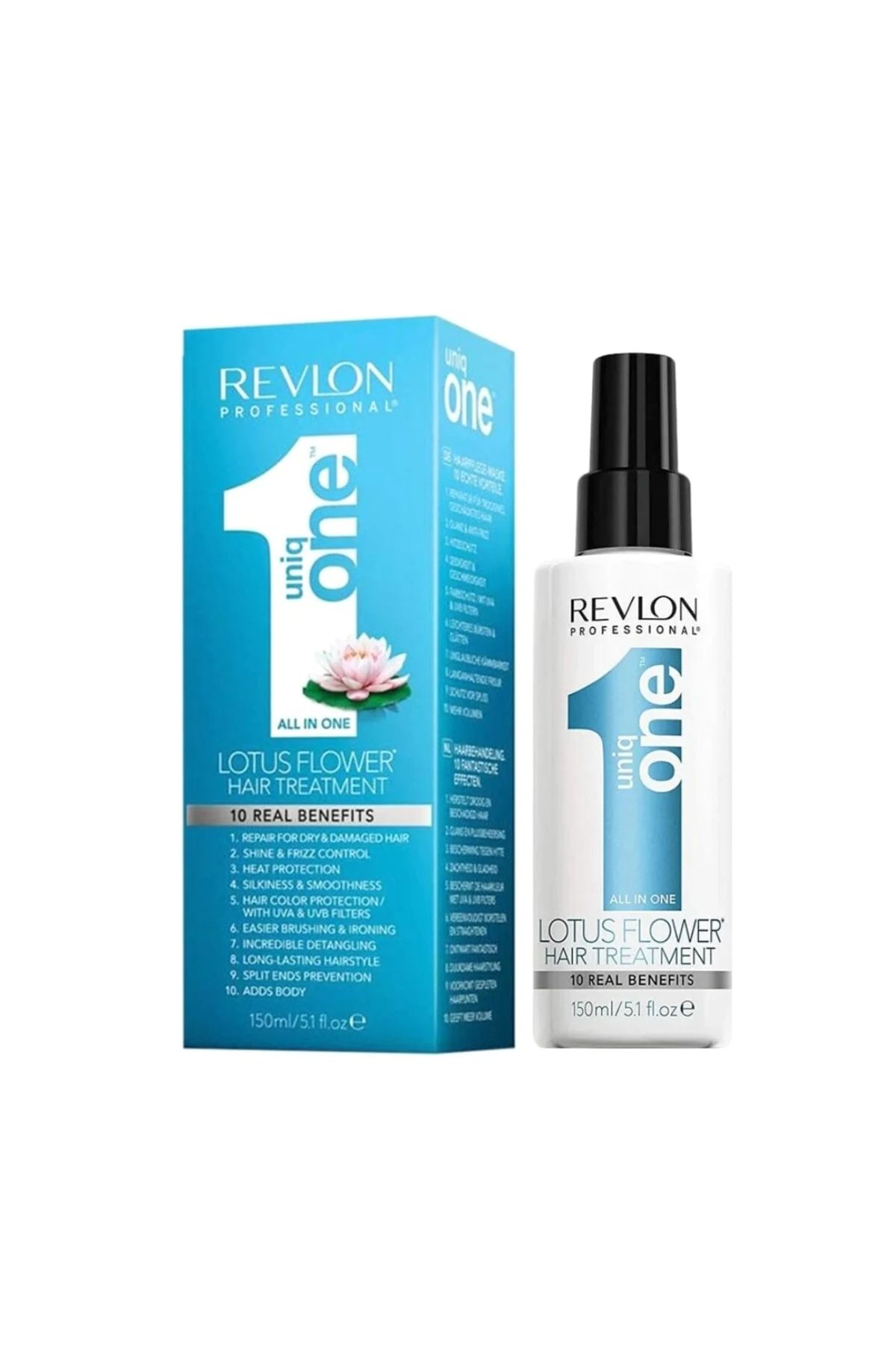 Revlon Professional Uniq One Parlaklık ve kabarma karşıtı Saç Bakımı 150ml - Lotus Çiçeği Kokusu
