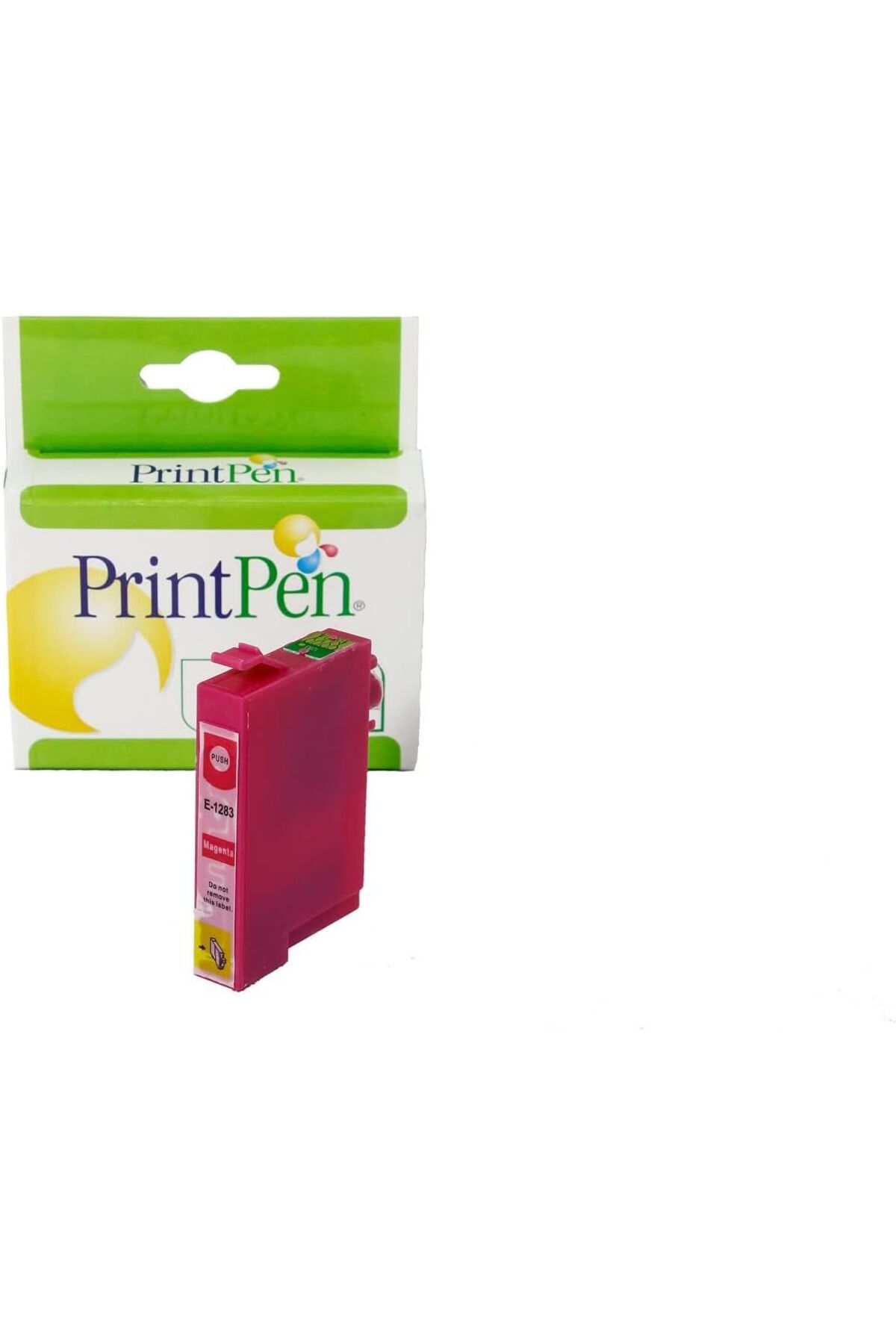 Mu Art Ahşap Mrt EPSON T1283XL Macenta Yüksek Kapasite (13ml.) Muadil Mürekkep Kartuşu Art 871301