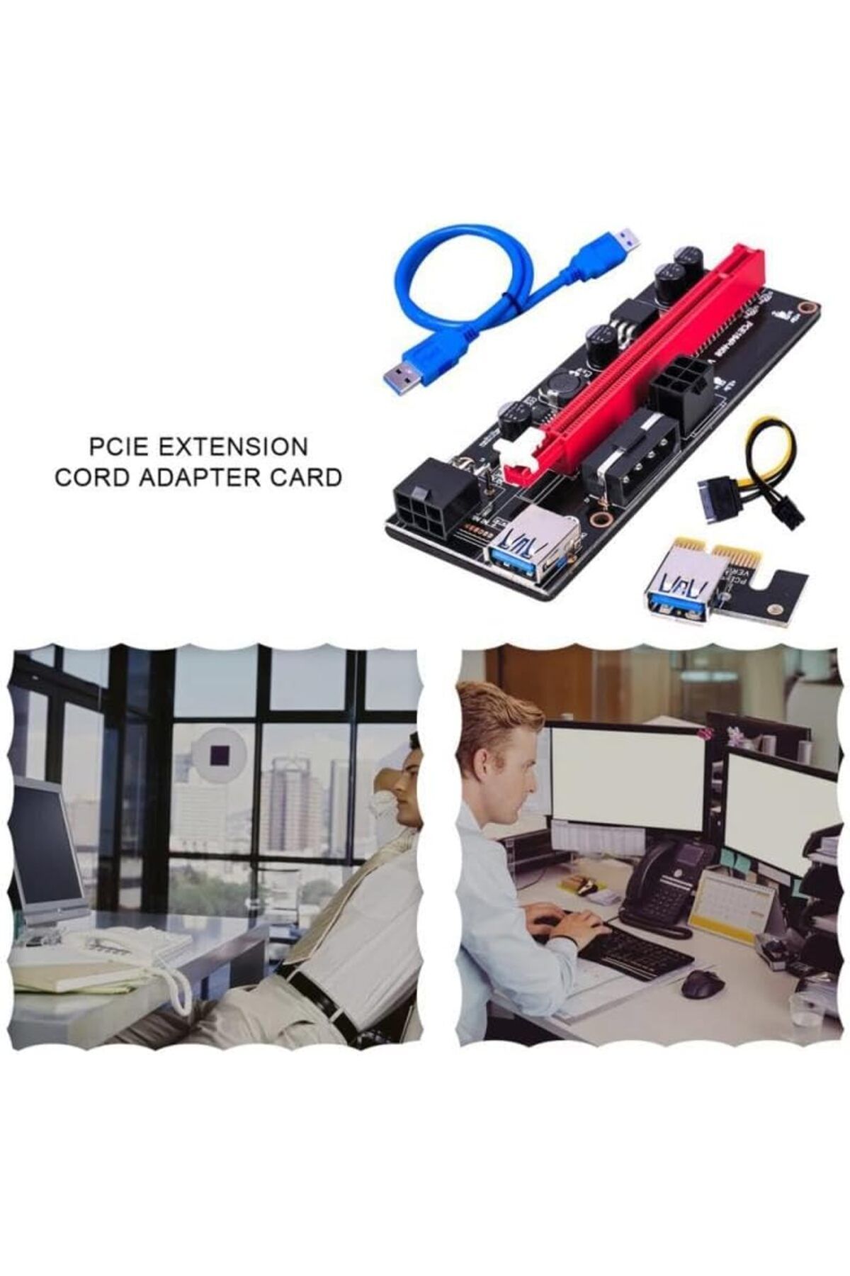 STOREMAX-بطاقة فيديو cmllashop PCI E 1X إلى 16X USB 3.0 Riser Bitcoin V009S الجيل التاسع 542093 3