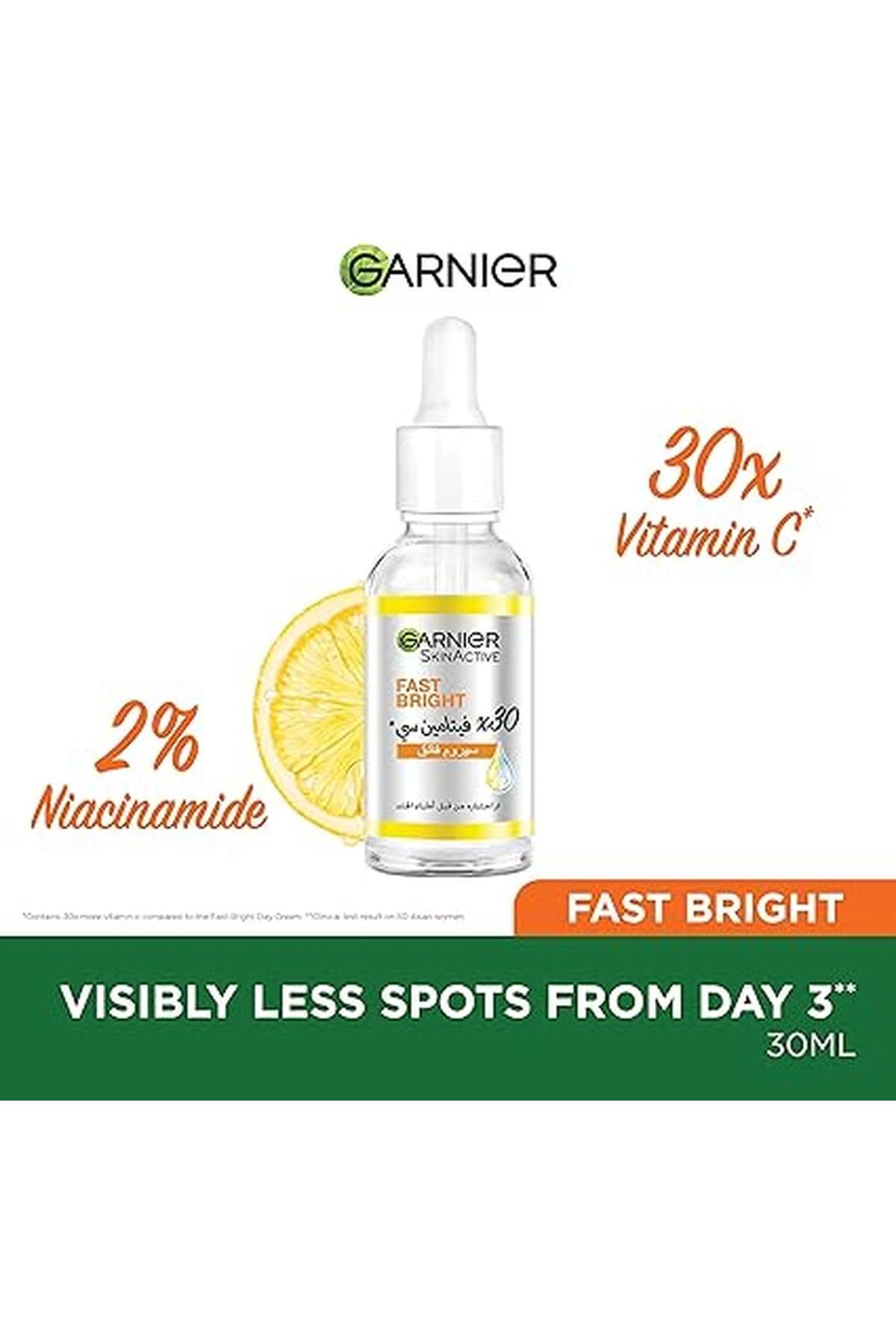 سيروم جارنيه غارنيه مصل الوجه سكين أكتيف فاست براي...