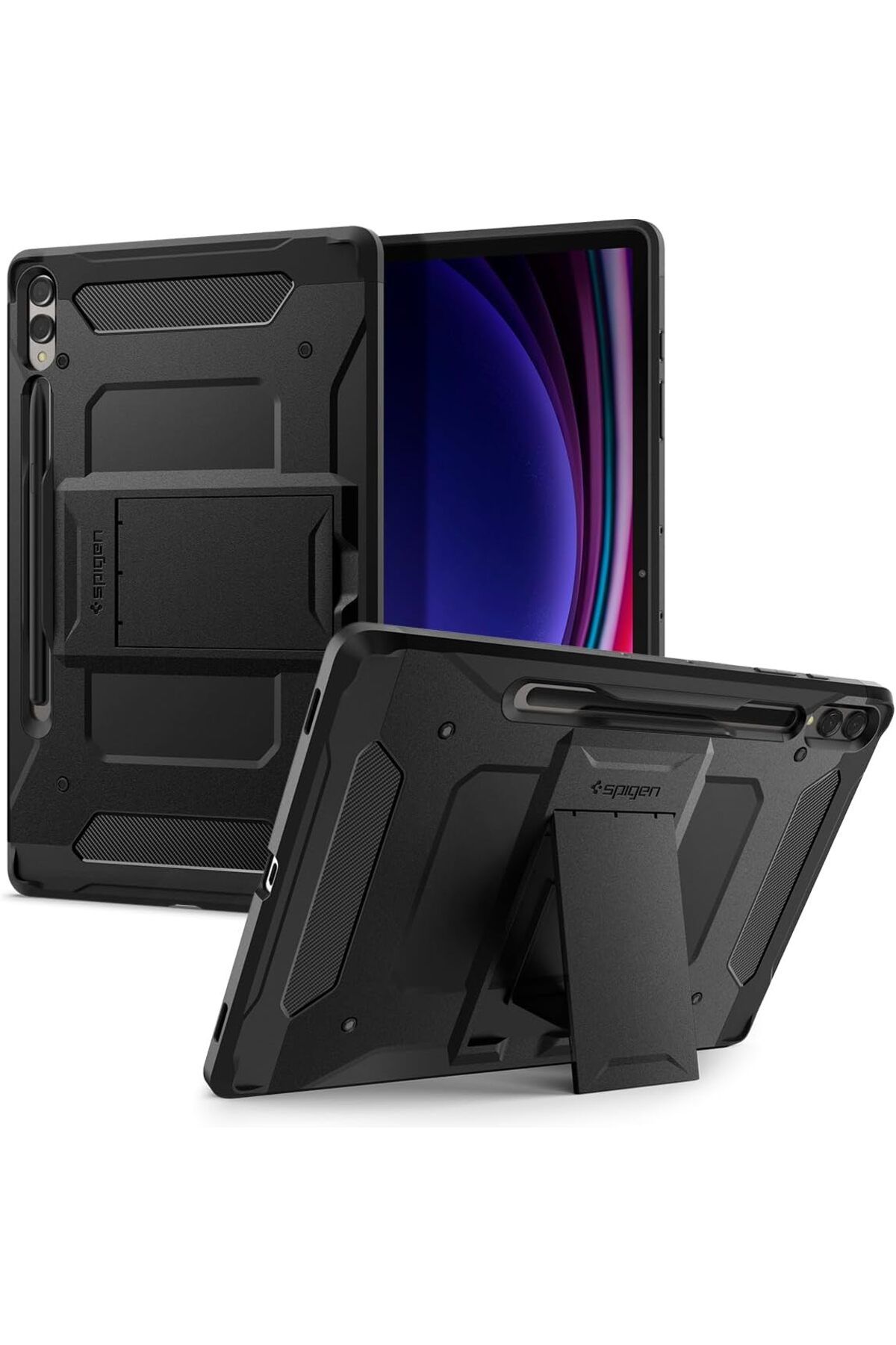 STOREMAX Ezg Galaxy Tab S10 Plus/Tab S9 Plus Kılıf Tough Armor Pro Black - ACS06835 Ezsnshop 1065757