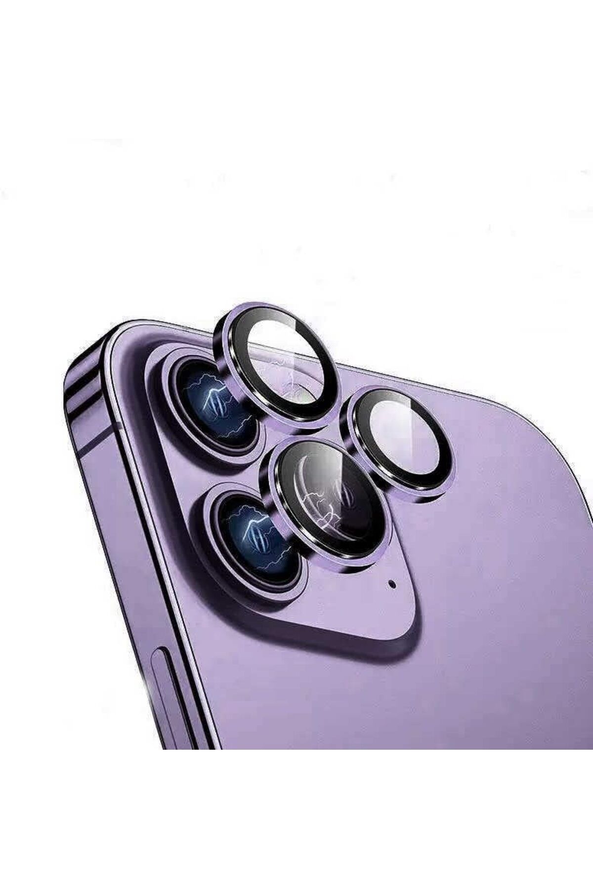 STOREMAX OZN iphone 14 pro / 14 pro max derin mor için kamera lens koruyucu çizilmez HD görüntü bozmaz m